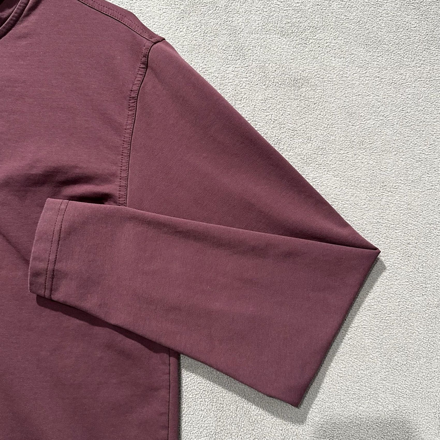 Vintage BYLT Hoodie Mens M Maroon Pullover Hooded Henley Cotton Stretch GUC Regular Size M Red Pants? Size US M / EU 48-50 / 2 - 7 Thumbnail