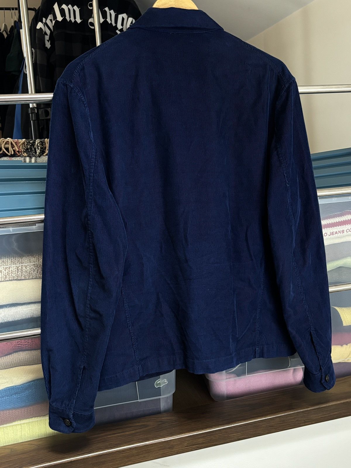 Our Legacy Our Legacy Blue Corduroy Light Jacket Size US M / EU 48-50 / 2 - 7 Thumbnail
