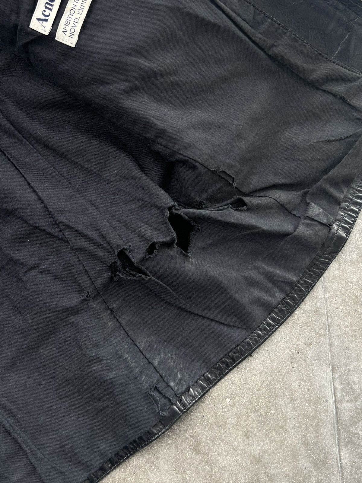 Acne Studios × Genuine Leather × Vintage FW11 Acne Studios Leather Biker Jacket Rare Hype Streetwear Size US M / EU 48-50 / 2 - 10 Thumbnail
