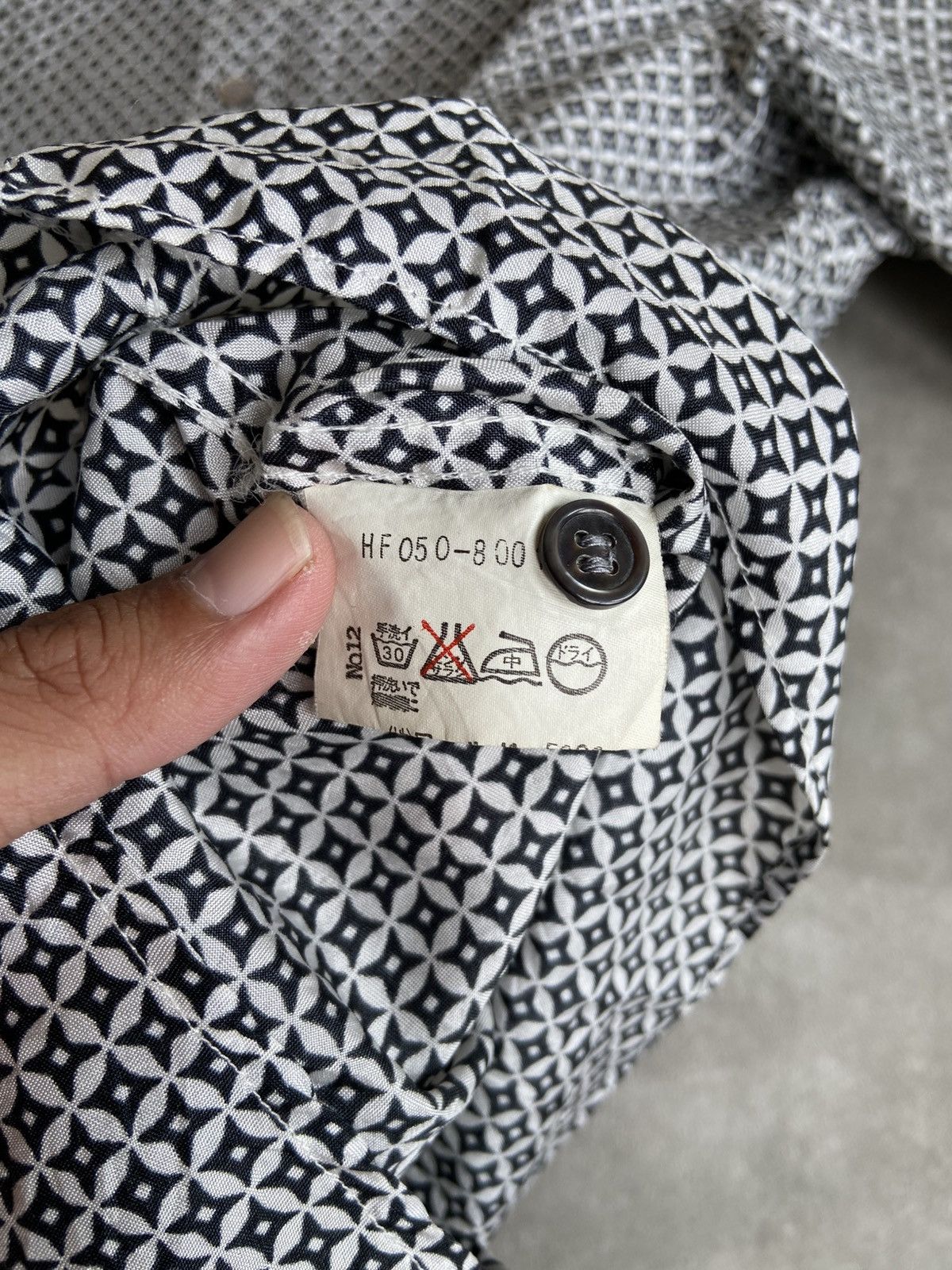 Designer × If Six Was Nine × Japanese Brand Vintage Dolce Monogram Button Up Shirt Size US XL / EU 56 / 4 - 4 Thumbnail