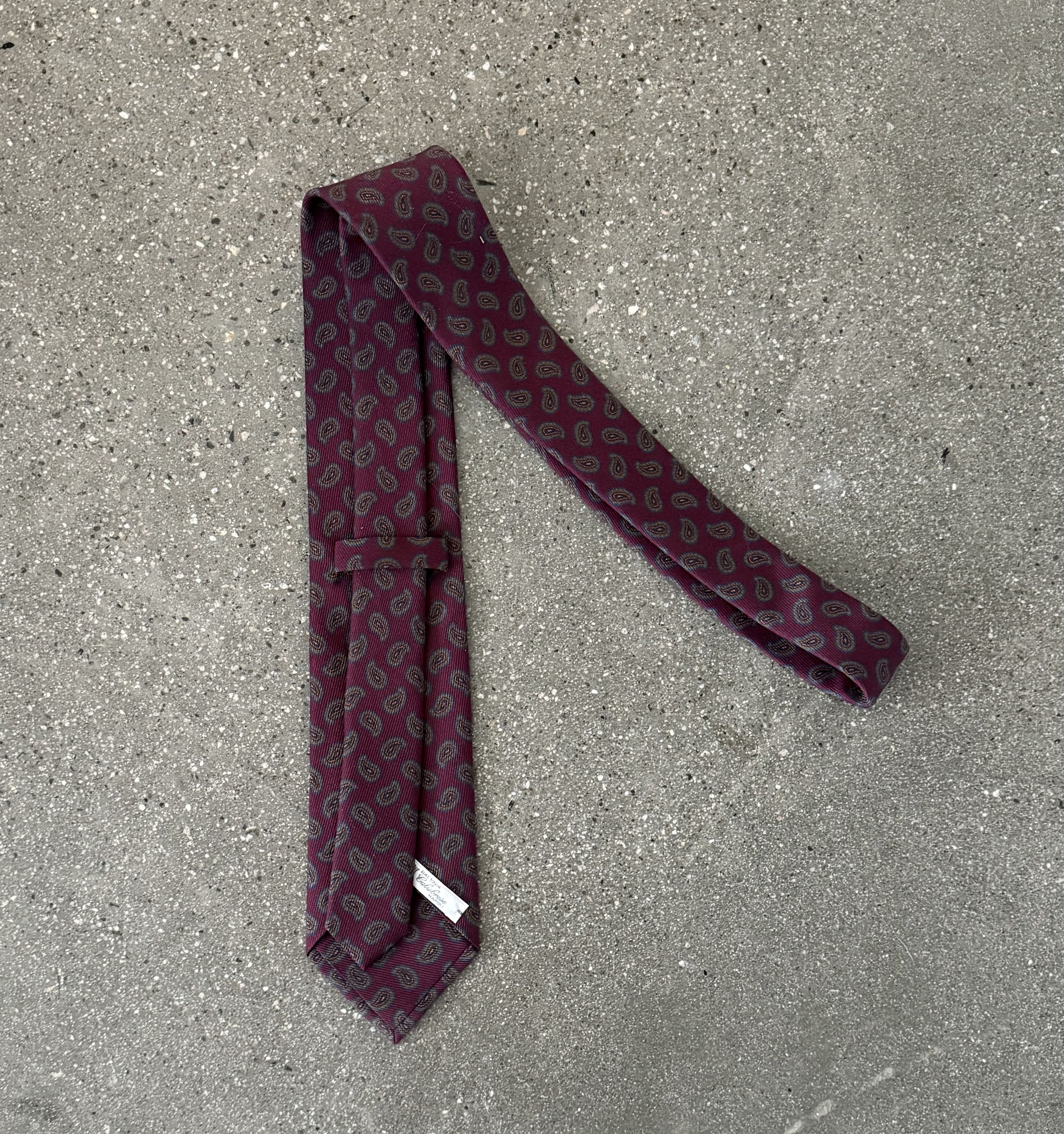 Calabrese Silk Twill Tie Size ONE SIZE - 3 Thumbnail