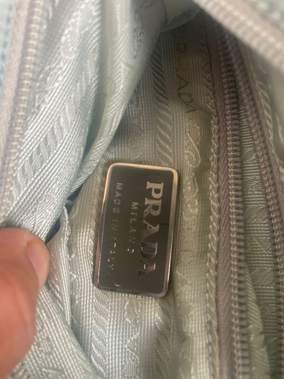 Prada Authentic Prada Tessuto Nyalon Crossbody Bag Size ONE SIZE - 13 Thumbnail