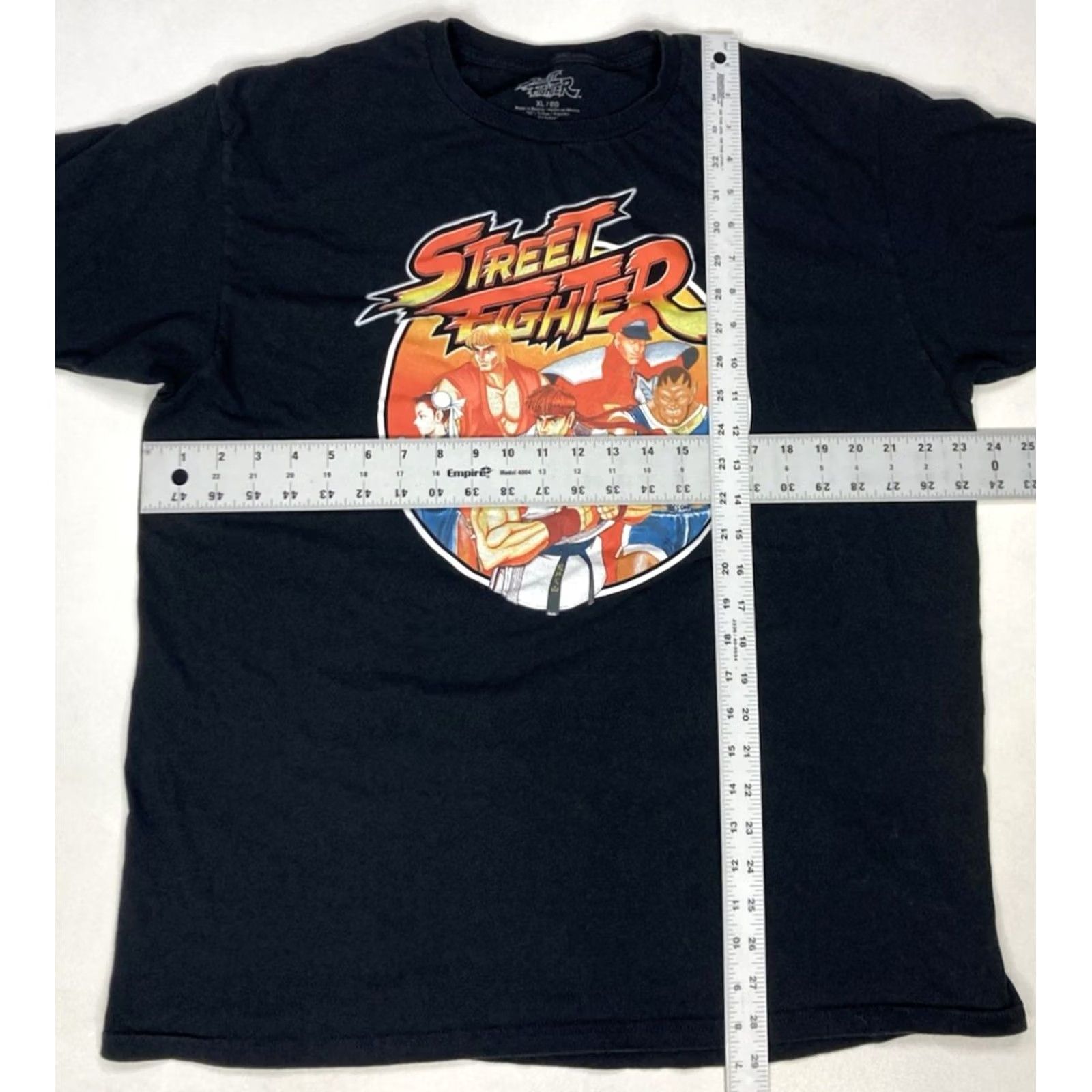 Etro Capcom Street Fighter Retro Graphic T-shirt Men XL Short Sleeve Black Size US XL / EU 56 / 4 - 5 Thumbnail
