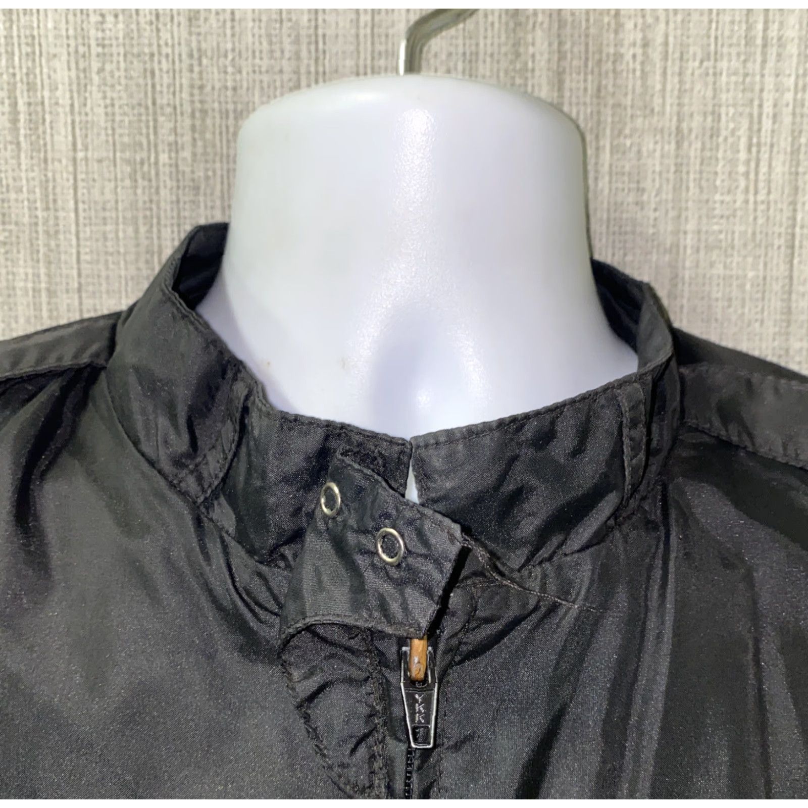 Vintage VINTAGE Swingster Mens Black USA Made Nylon Full Zip Jacket L | Full Zip, Jacket, Men, USA, Swingster Size US L / EU 52-54 / 3 - 3 Thumbnail