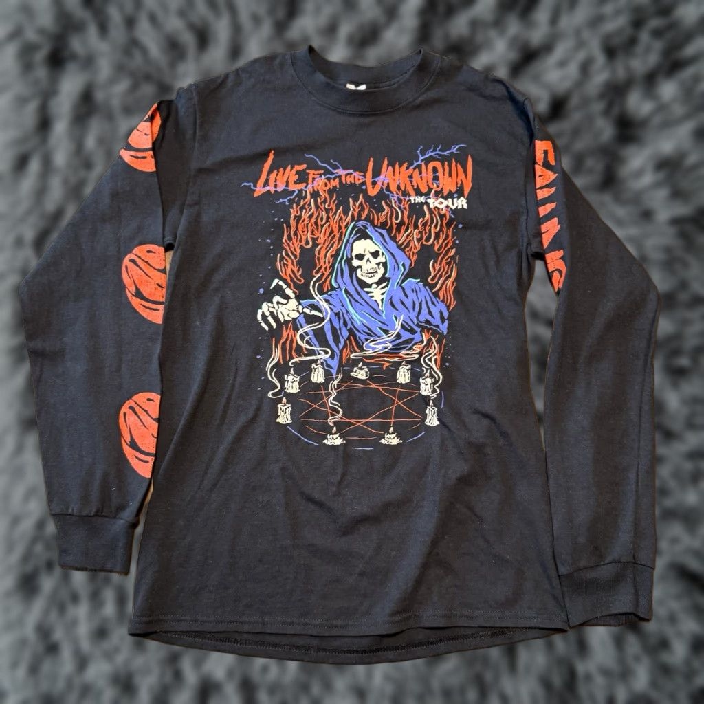 Vintage Falling In Reverse T-Shirt Shirt Size S Black Double-Sided Music Gildan Men Crew Neck Short Sleeve Vintage No Size US S / EU 44-46 / 1 - 1 Thumbnail