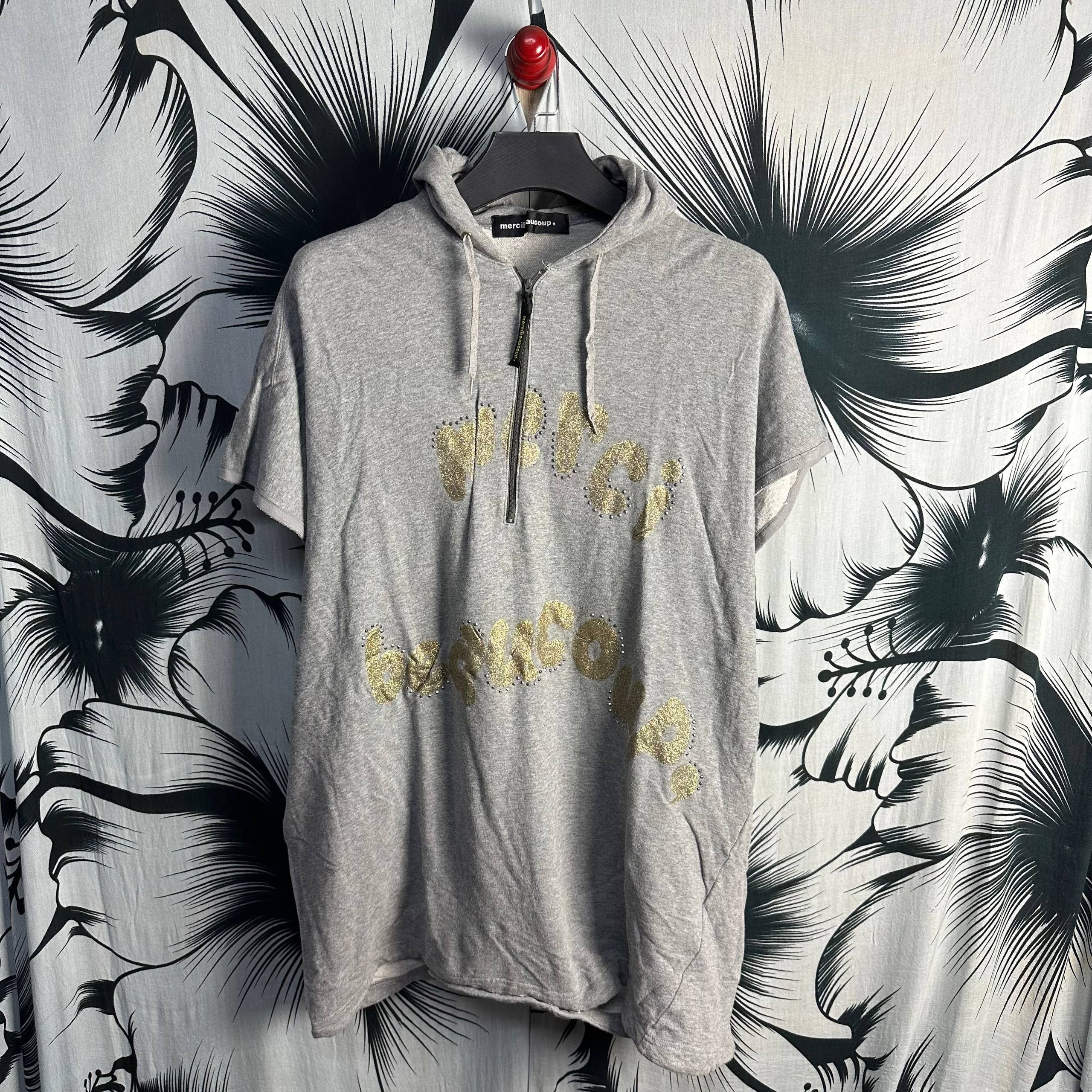 Issey Miyake 90s Vintage Archive Issey Miyake Long Neck Velour Zip