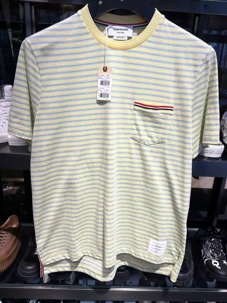 Thom Browne Thom Browne Short sleeves T-shirt Size US M / EU 48-50 / 2 - 1 Thumbnail
