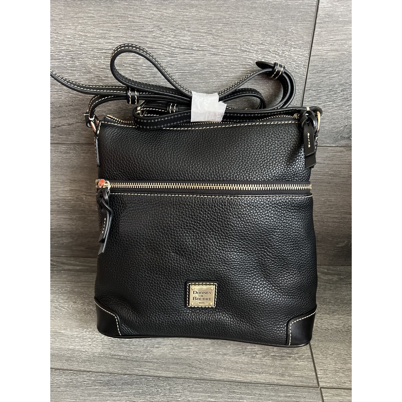 Dooney & Bourke Dooney & Bourke Peeble Leather Crossbody black bag A260501 Size ONE SIZE - 2 Thumbnail