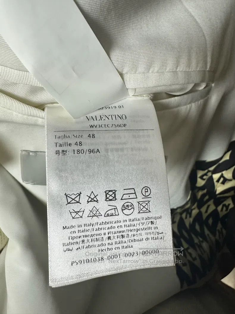 Valentino Valentino Printed wool blazer Size 48S - 5 Thumbnail