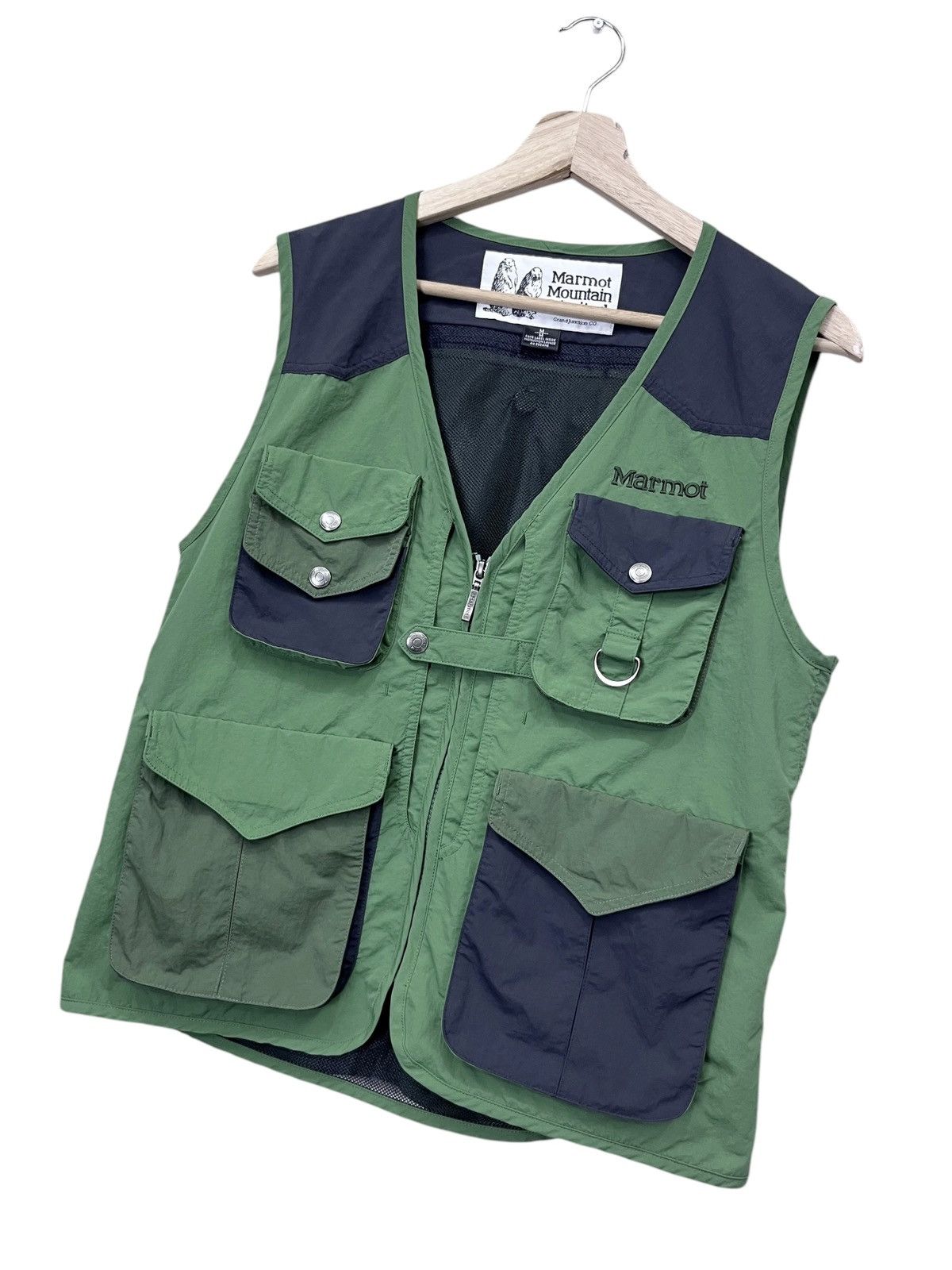 Number (N)ine 🔥Vintage MARMOT MOUNTAIN LIMITED x DESCENTE Hype Nylon Vest Size US M / EU 48-50 / 2 - 2 Thumbnail