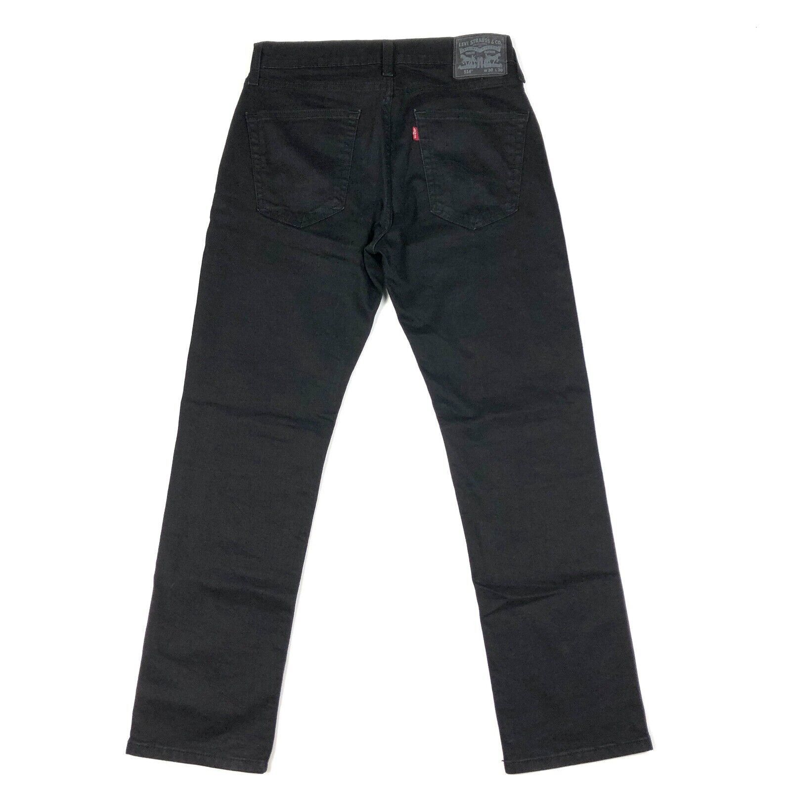 Levi's × True Religion Levi's 514 Black Denim Jeans Pants Size 30x30 Casual Mens B4 Size US 30 / EU 46 - 6 Thumbnail