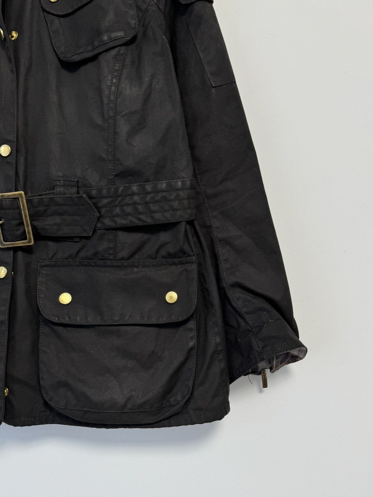 Barbour Barbour International L1925 Wax Made In England Motorcycle Size XL / US 12-14 / IT 48-50 - 6 Thumbnail