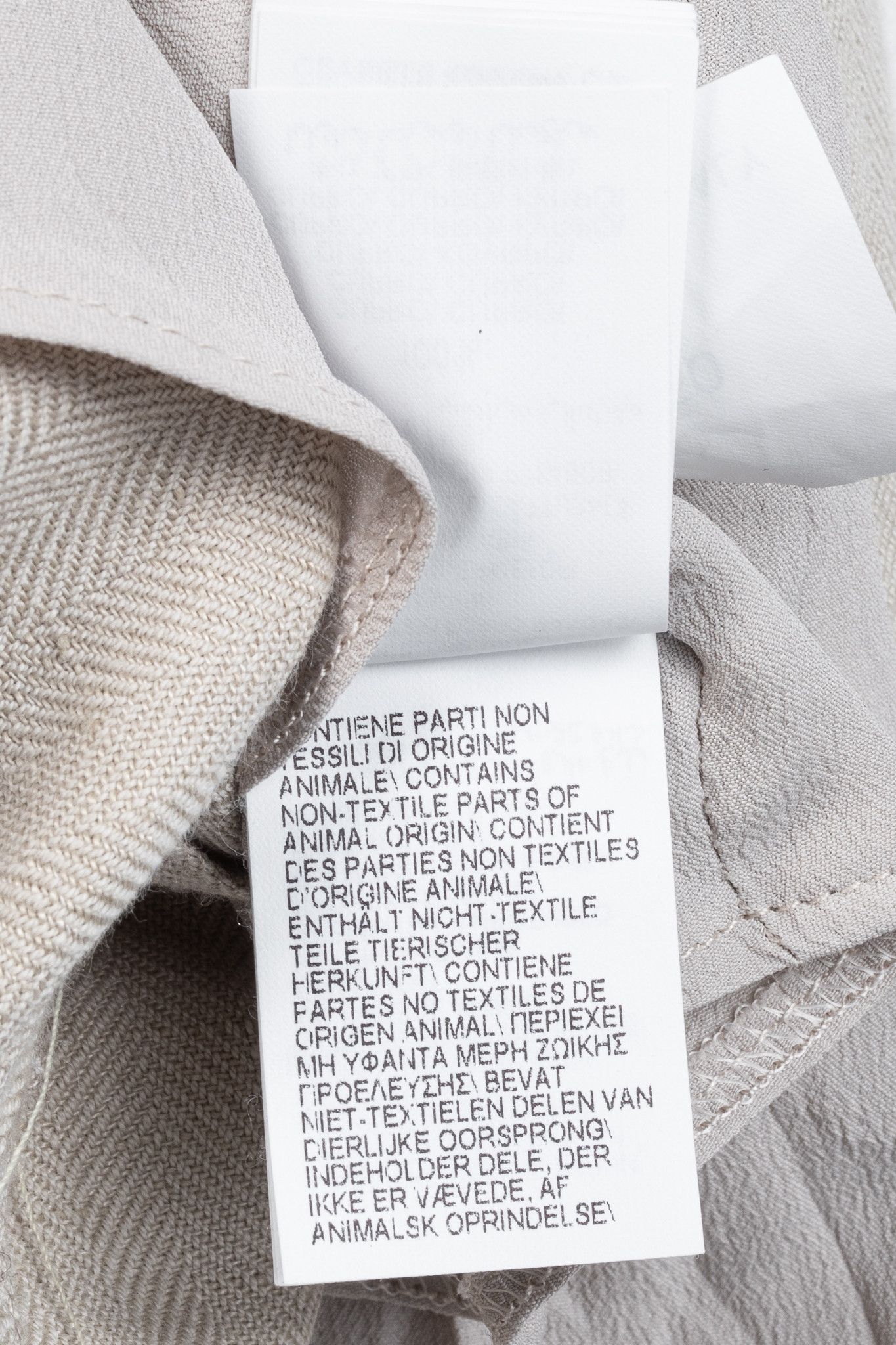 Brunello Cucinelli Brunello Cucinelli SS18 Cotton & Linen Monili-Trim Blazer Size 3XL / US 20-22 - 15 Thumbnail
