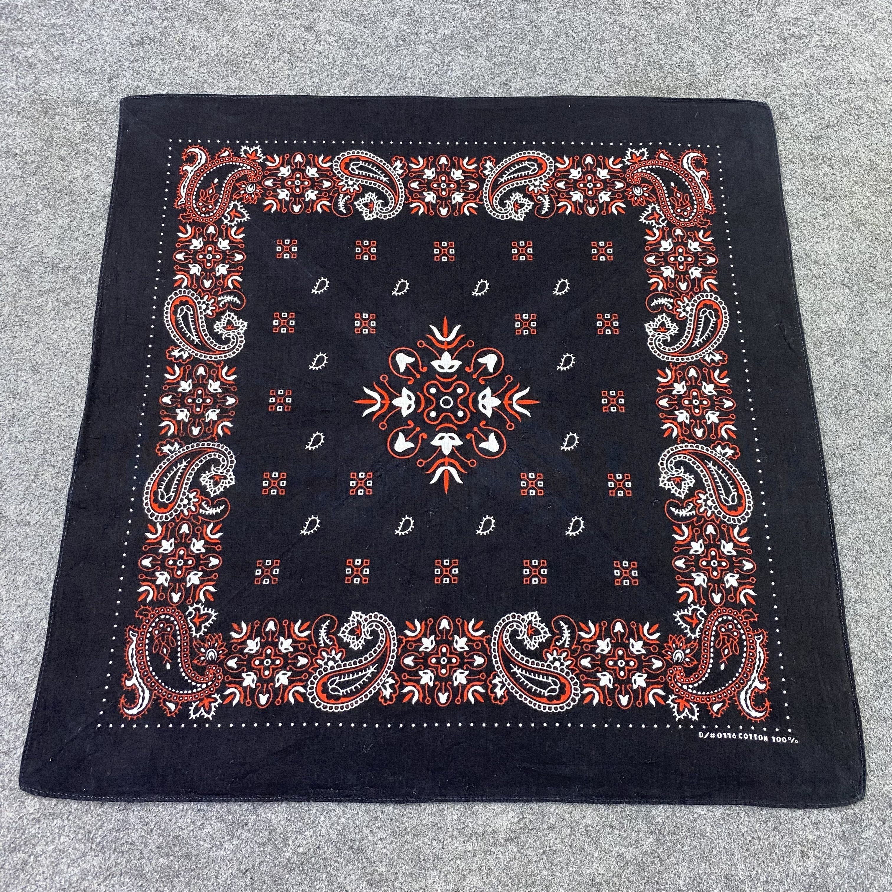 Japanese Brand Paislee Handkerchief / Bandana / Neckerchief-B1428 Size ONE SIZE - 1 Thumbnail