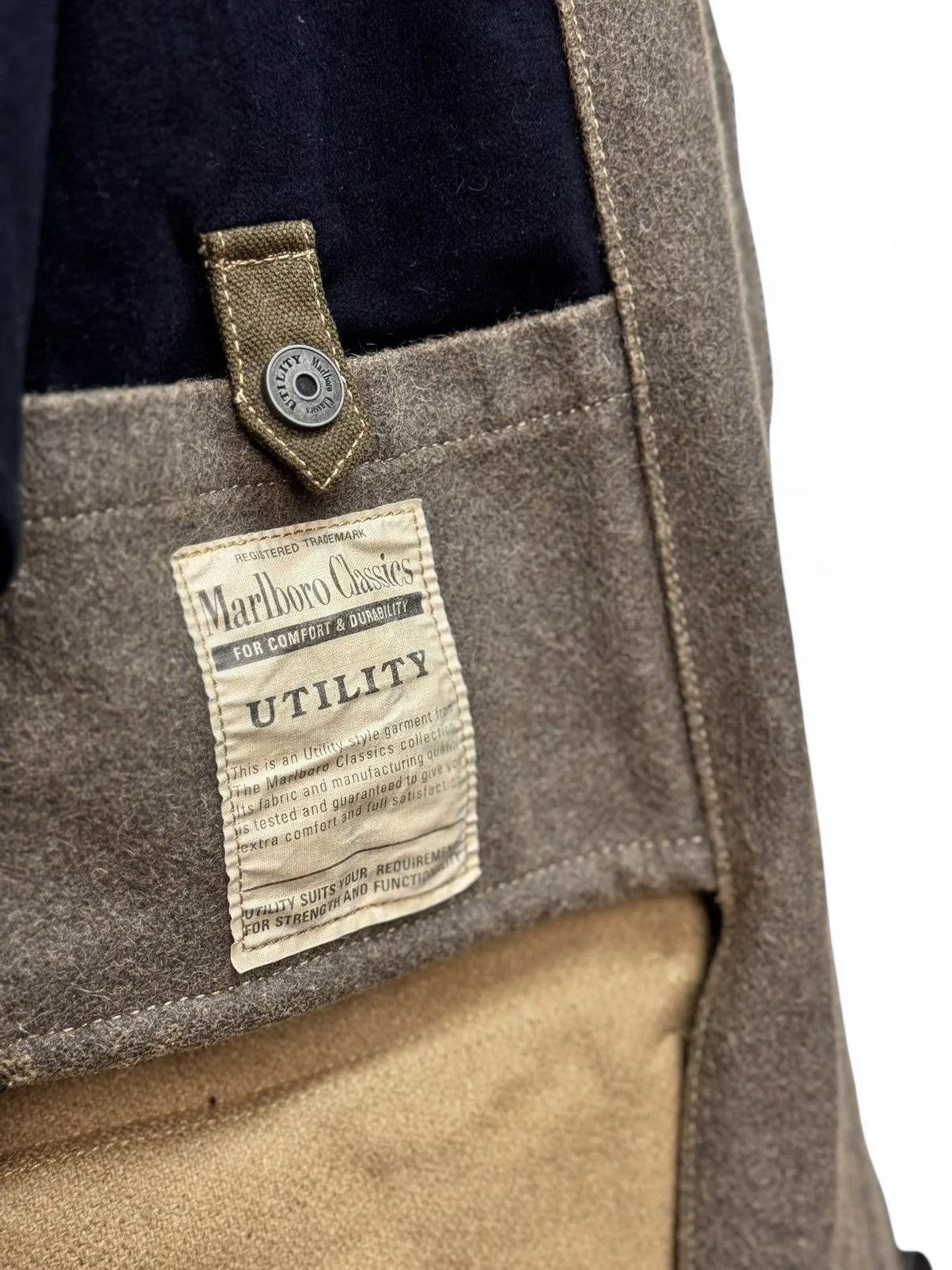 14th Addiction Marlboro Classics Brown Jacket Vintage Italian Craftsmanship Size US XL / EU 56 / 4 - 14 Thumbnail