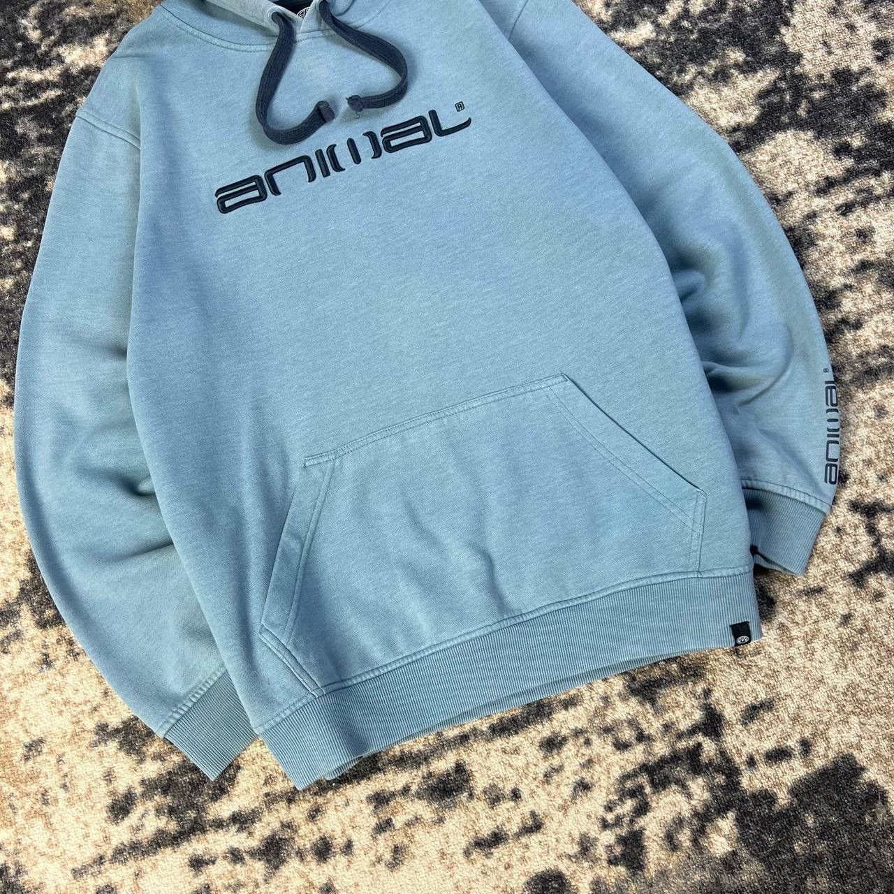 Vintage Animal Vintage Y2K Big Embroidered Logo Hoodie Size US L / EU 52-54 / 3 - 3 Thumbnail