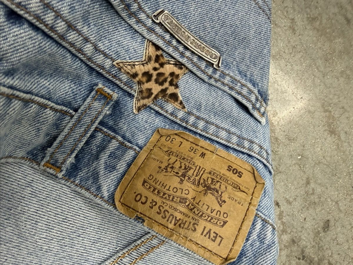 Chrome Hearts Chrome Hearts Star Patch Levi’s 505 Jeans Size US 33 - 8 Thumbnail