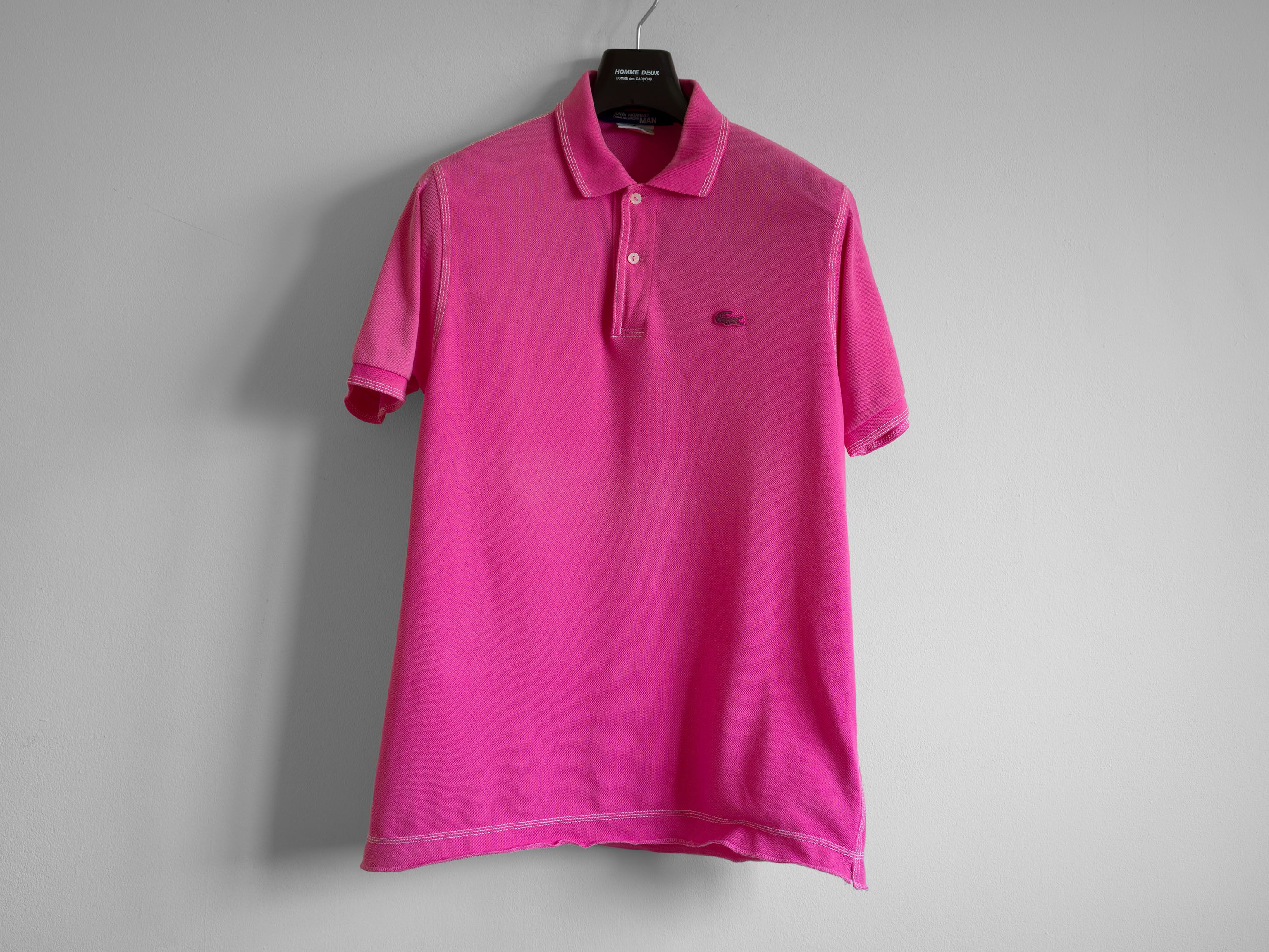 Junya Watanabe × Lacoste SS2006 JUNYA WATANABE MAN x LACOSTE RECONSTRUCTED POLO SHIRT Size US L / EU 52-54 / 3 - 3 Thumbnail