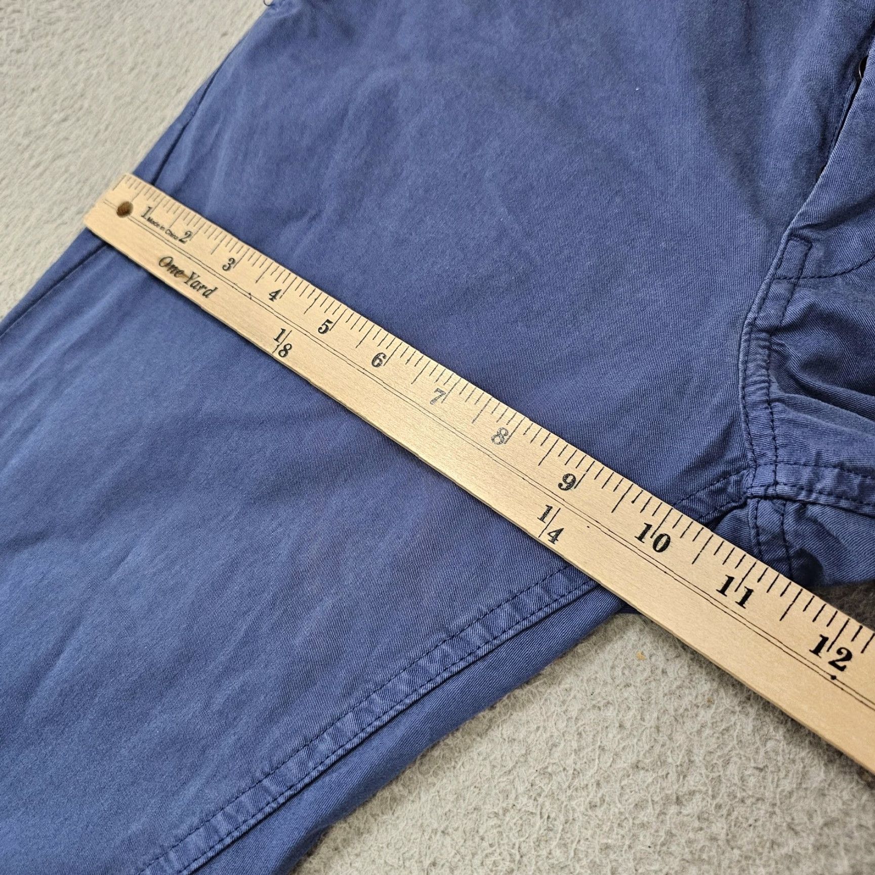 Norse Projects Norse Projects Pants Mens 28 Slim Light Twill AROS Chinos Blue Button Fly Casual Size US 28 / EU 44 - 5 Thumbnail