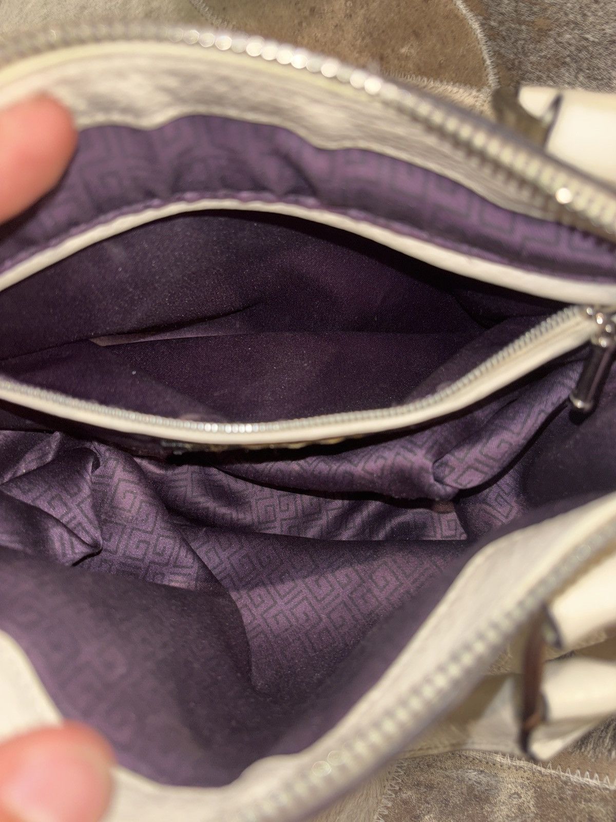 Versace RARE*** Vintage Versace Mini Bag with Embossed Leather Size ONE SIZE - 3 Thumbnail