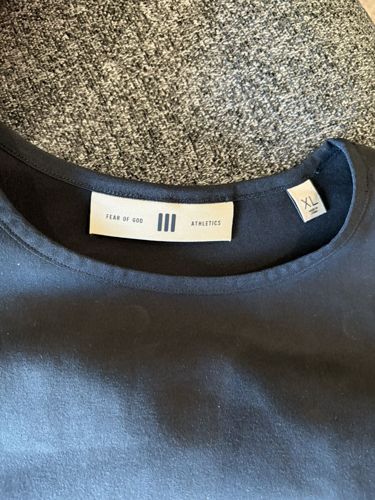 Adidas × Fear of God FEAR OF GOD ATHLETICS X ADIDAS CREWNECK- BLACK Size US XL / EU 56 / 4 - 5 Thumbnail