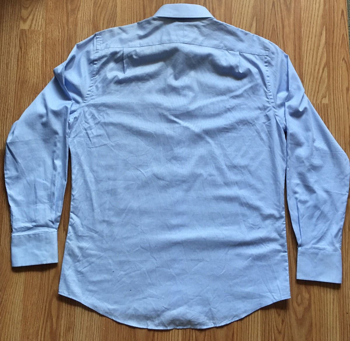 Duchamp DUCHAMP London Tailored Fit Men’s Blue Shirt EU 42 US 16.5 Size 42R - 2 Thumbnail