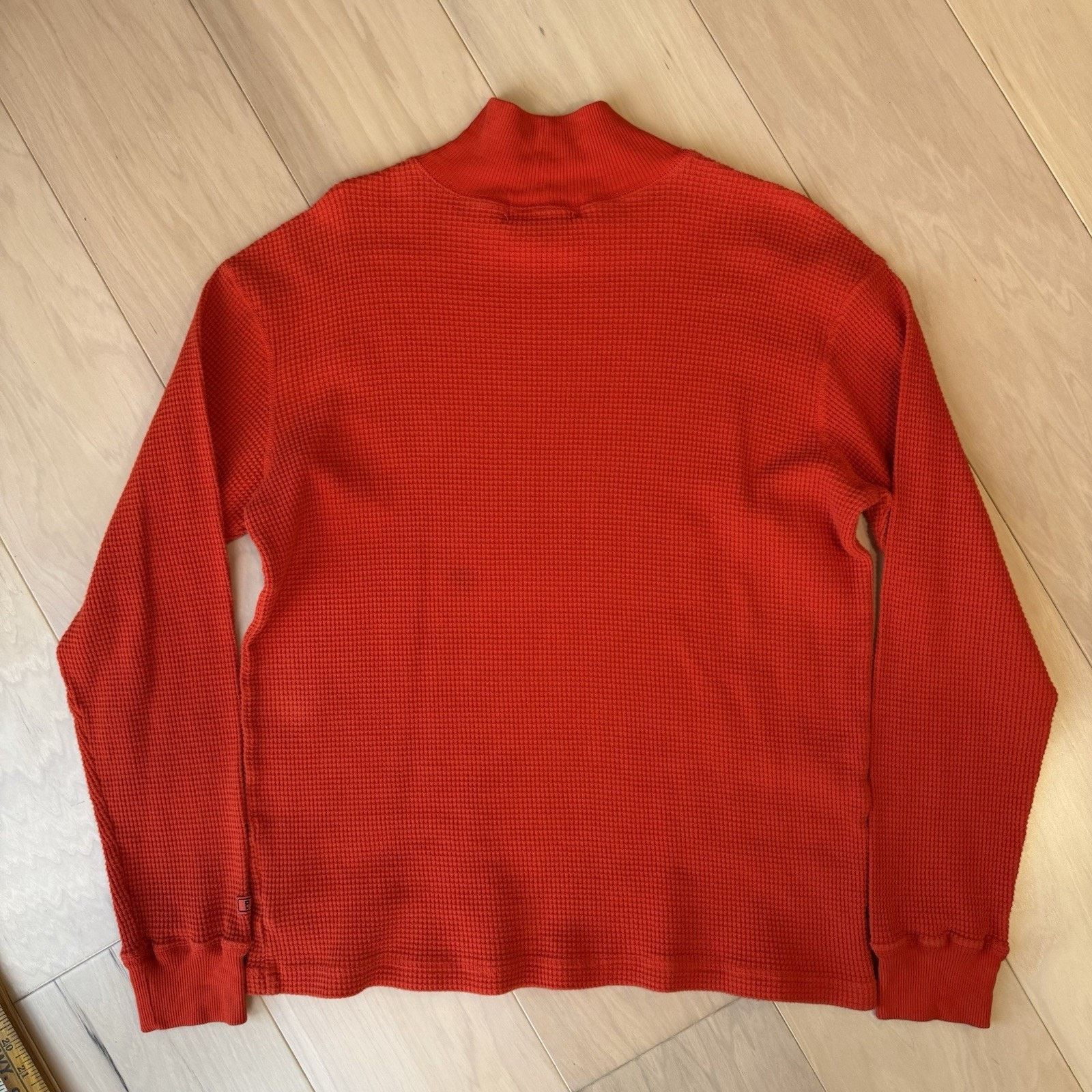Polo Ralph Lauren Vintage Polo Ralph Lauren Thermal Shirt Large Red Orange Size US L / EU 52-54 / 3 - 8 Thumbnail