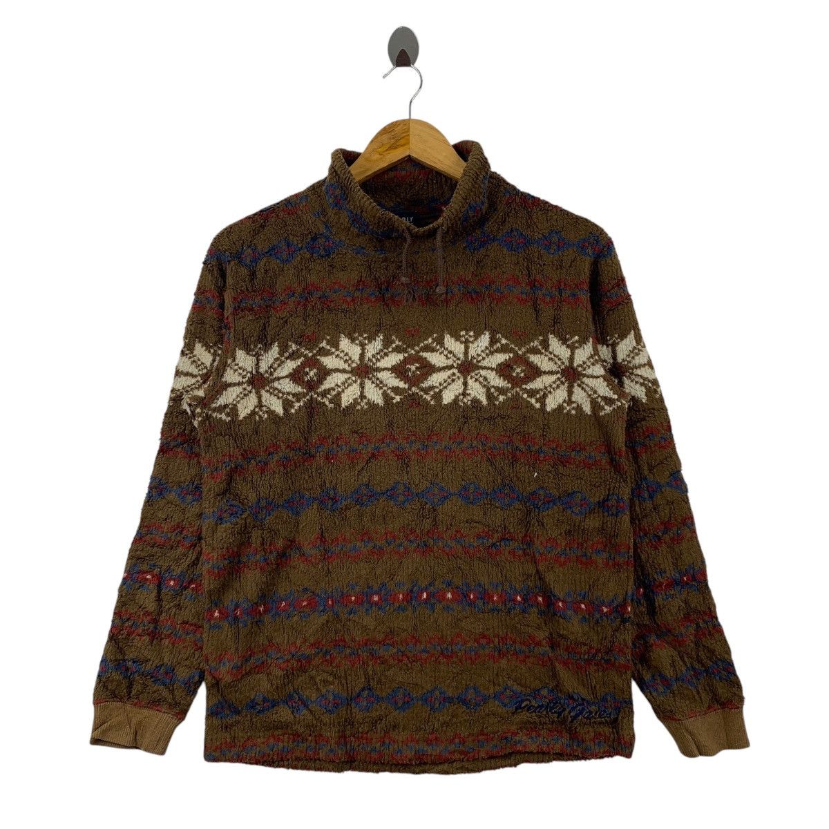 Vintage Vintage PEARLY GATES Casualwear Turtle Sweatshirt Jumper Size US S / EU 44-46 / 1 - 1 Thumbnail