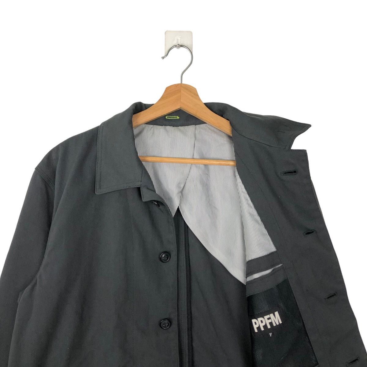 PPFM 🔥90’s VINTAGE CHORE WORK JACKET PPFM JAPAN ISSEY MIYAKE Size US M / EU 48-50 / 2 - 9 Thumbnail