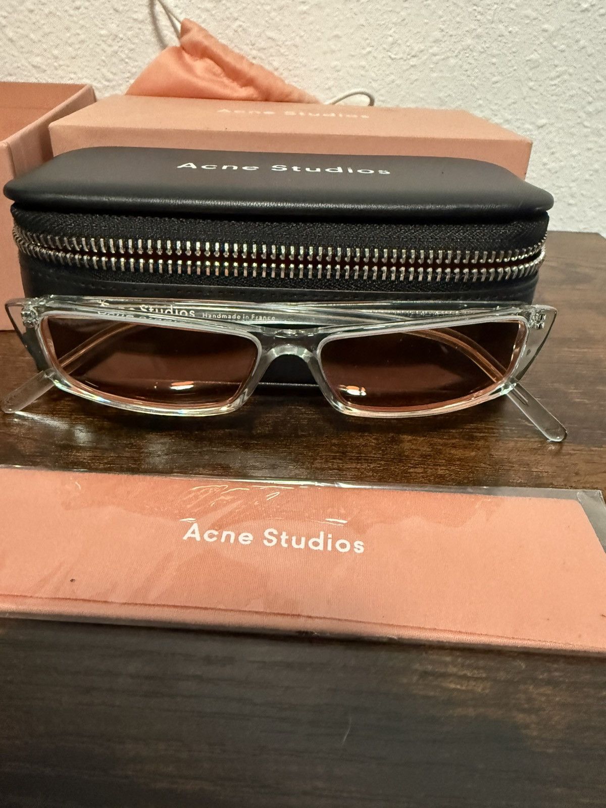 Acne Studios Agar Glasses Size ONE SIZE - 8 Thumbnail