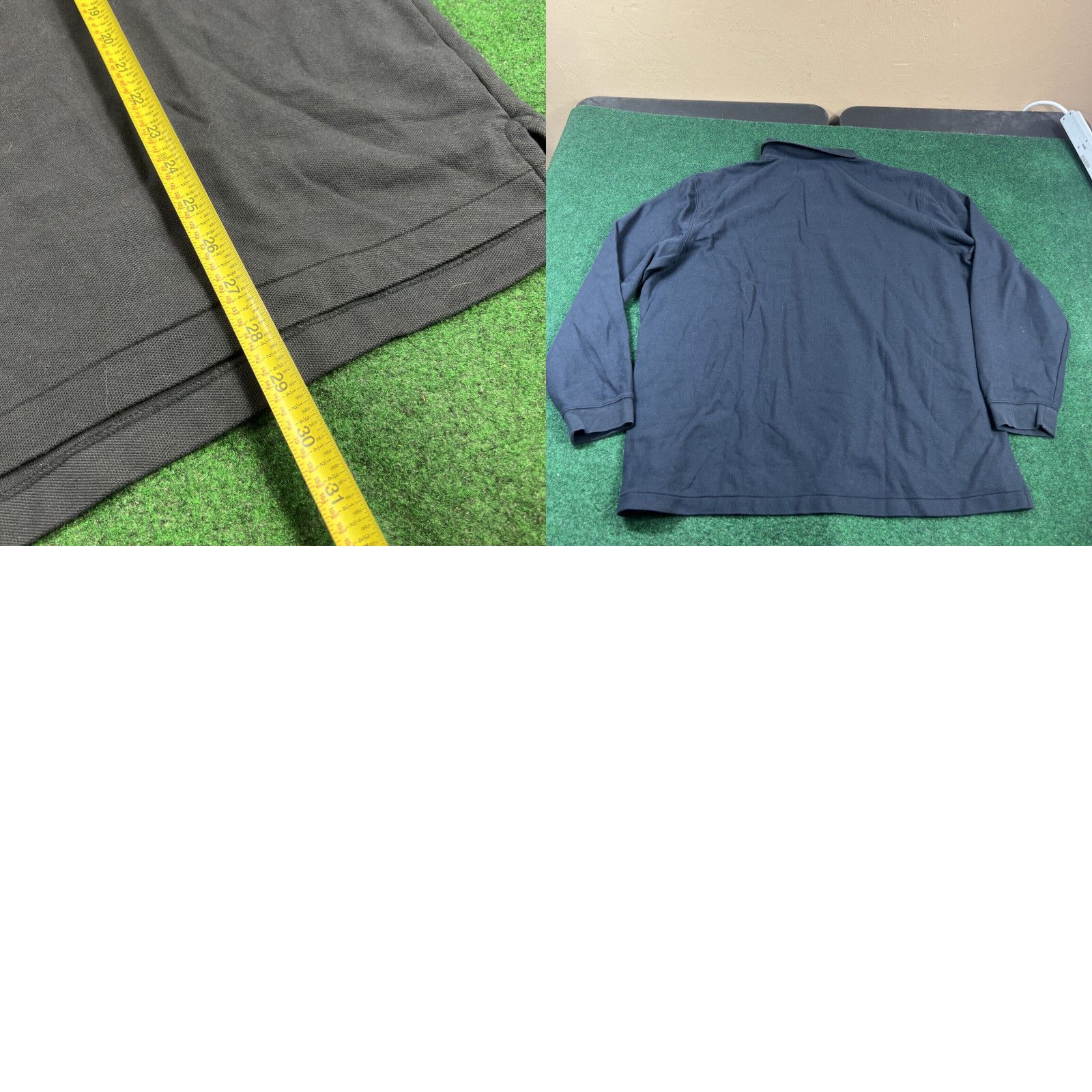 Vintage L.L. Bean Men's Polo, Long Sleeve, Traditional Fit,XL , Black Size US XL / EU 56 / 4 - 8 Thumbnail