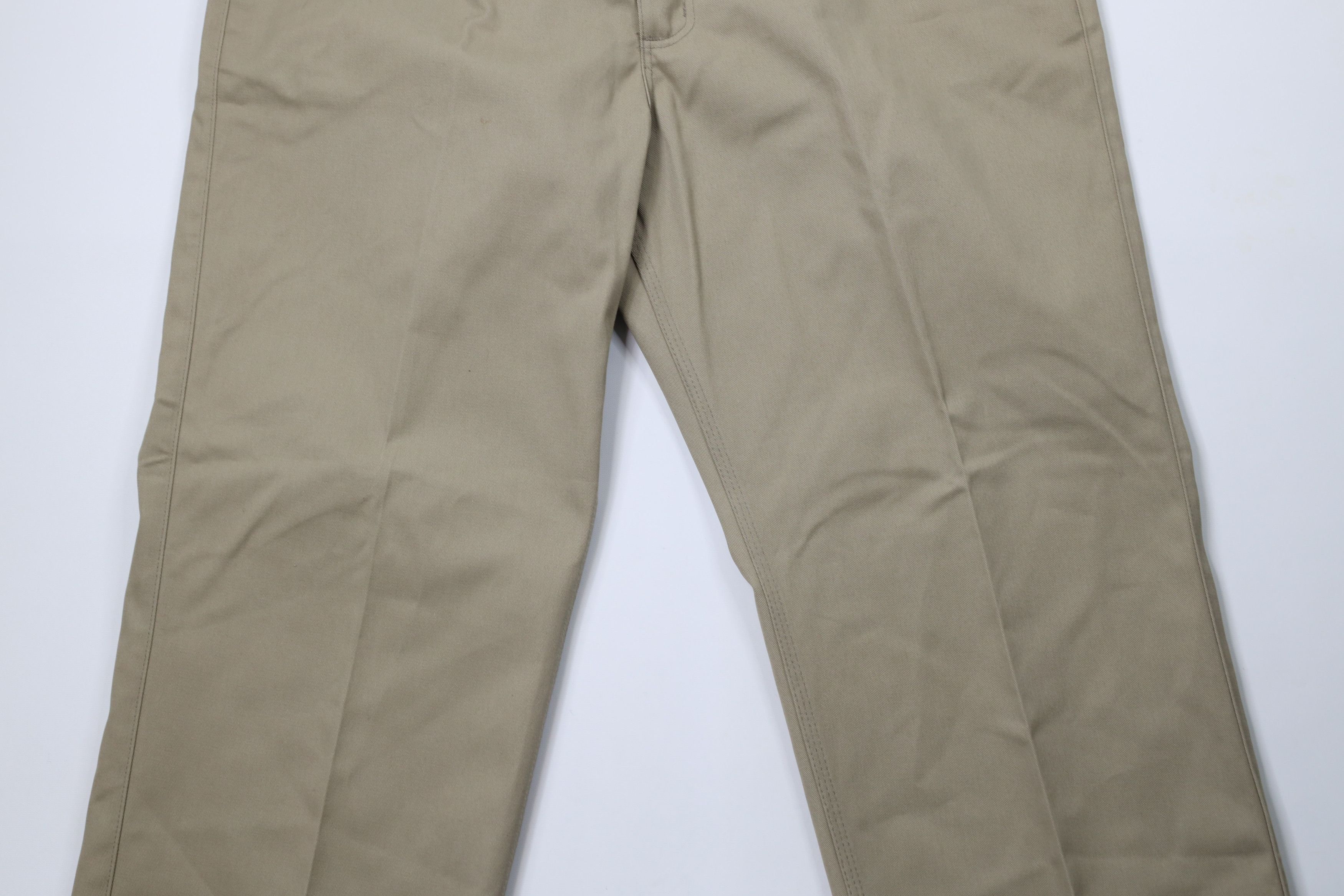 Carhartt × Vintage Vintage 90s Carhartt Blended Twill Wide Leg Pants Khaki Size US 44 / EU 60 - 3 Thumbnail