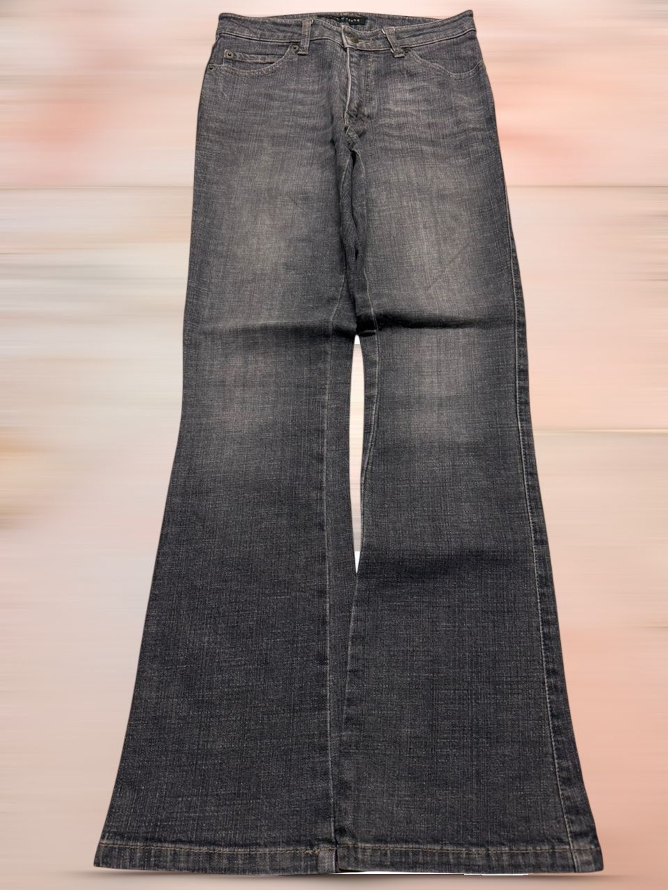 Vintage VINTAGE 1990s JAPANESE BELL BOTTOM FLARE MUD-WASHED Size US 26 / EU 42 - 1 Thumbnail
