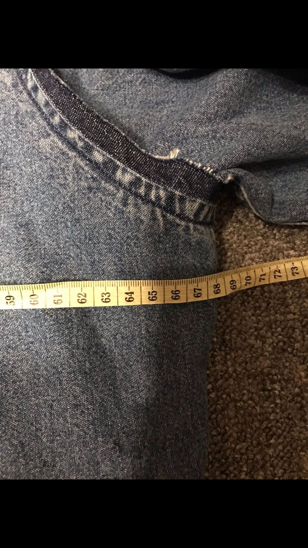 Balenciaga Balenciaga Denim Two-piece Oversized Unisex 41 Size US M / EU 48-50 / 2 - 7 Thumbnail