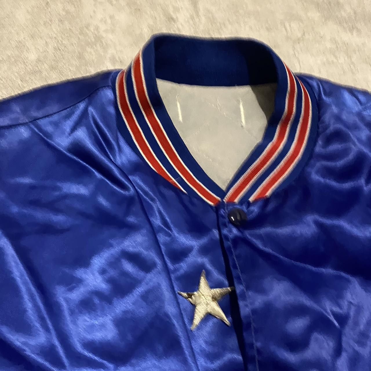 NFL 80s New York Giants satin bomber jacket #NFL Size US L / EU 52-54 / 3 - 4 Thumbnail