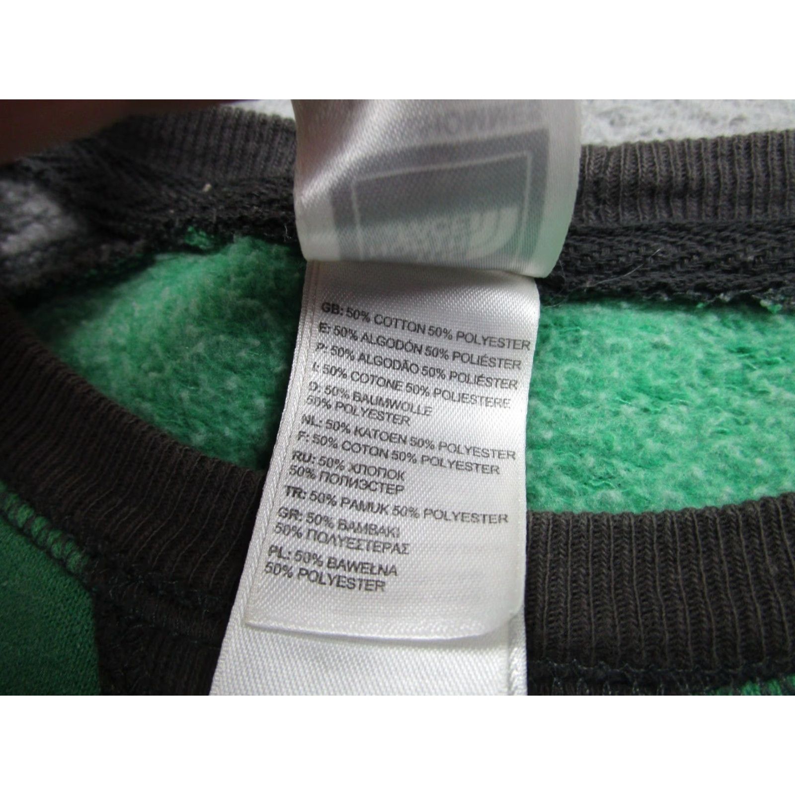 The North Face The North Face Sweatshirt Mens Small Green Gray Crewneck Fleece Pullover Logo Size US S / EU 44-46 / 1 - 6 Thumbnail