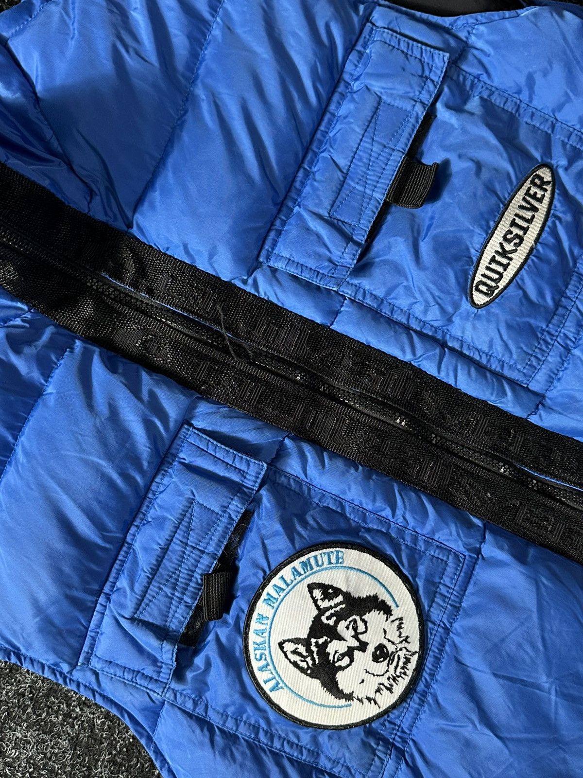 Quiksilver × Vintage 🚨 CRAZY GRAIL Y2K Quiksilver Puffer Vest ALASKA RARE VINTAGE Size US L / EU 52-54 / 3 - 4 Thumbnail