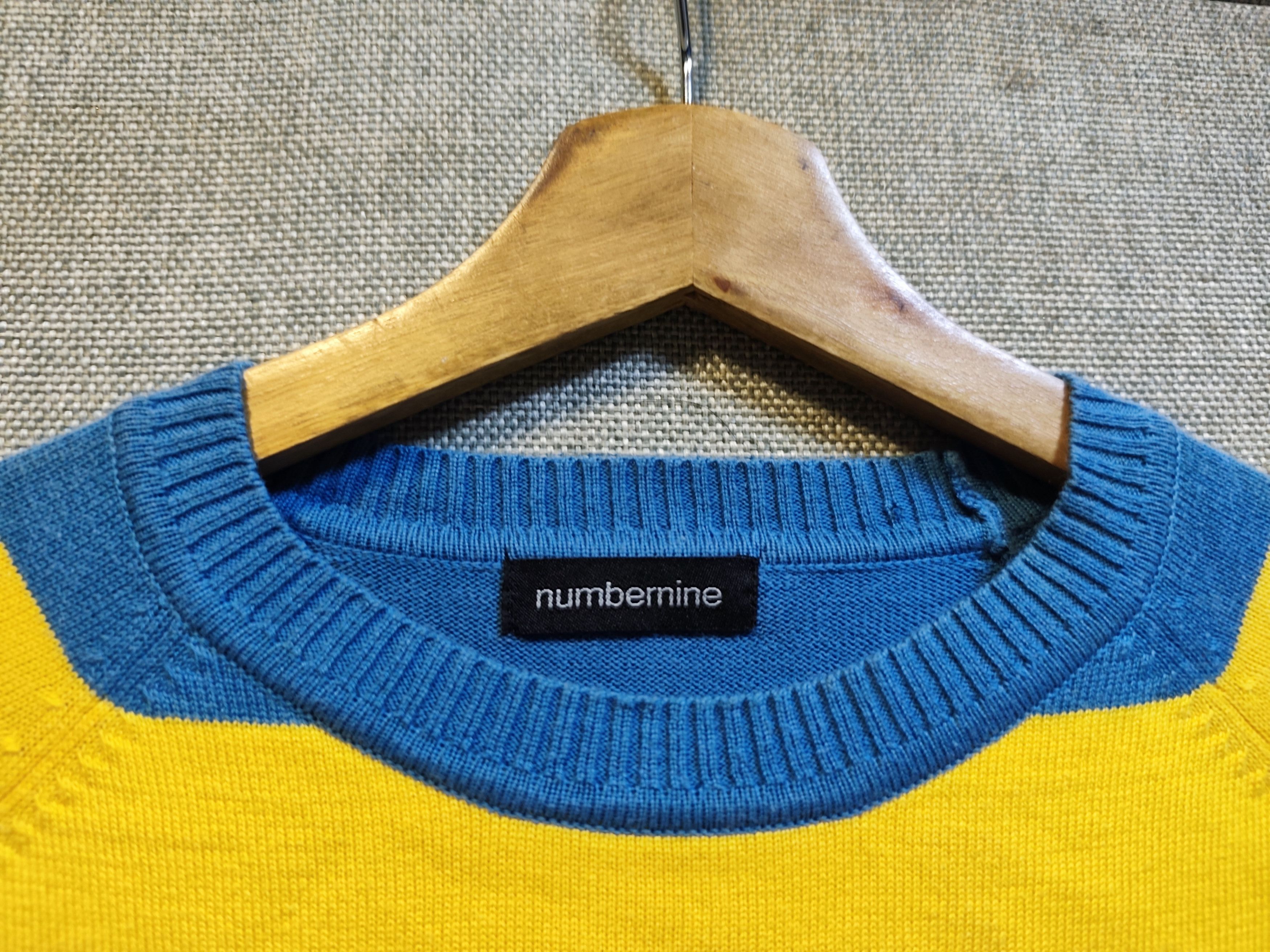 Number (N)ine Number Nine striped knit shirt Size US S / EU 44-46 / 1 - 5 Thumbnail