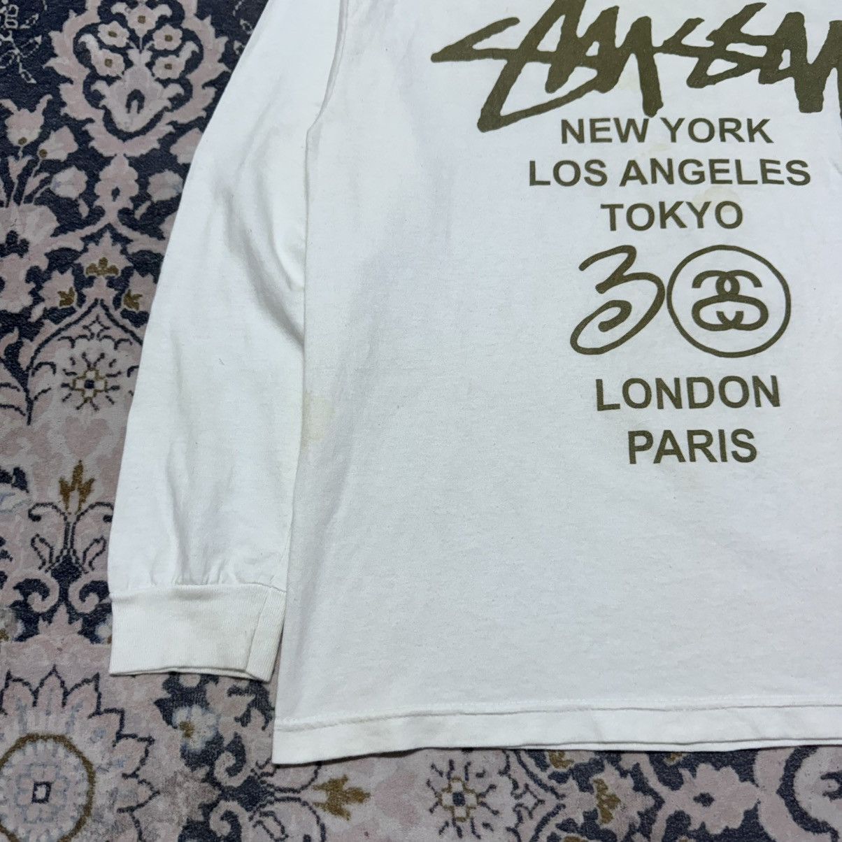 Stussy Vintage Stussy World Tour Shirt Longsleeve Bronx Compton Size US M / EU 48-50 / 2 - 5 Thumbnail