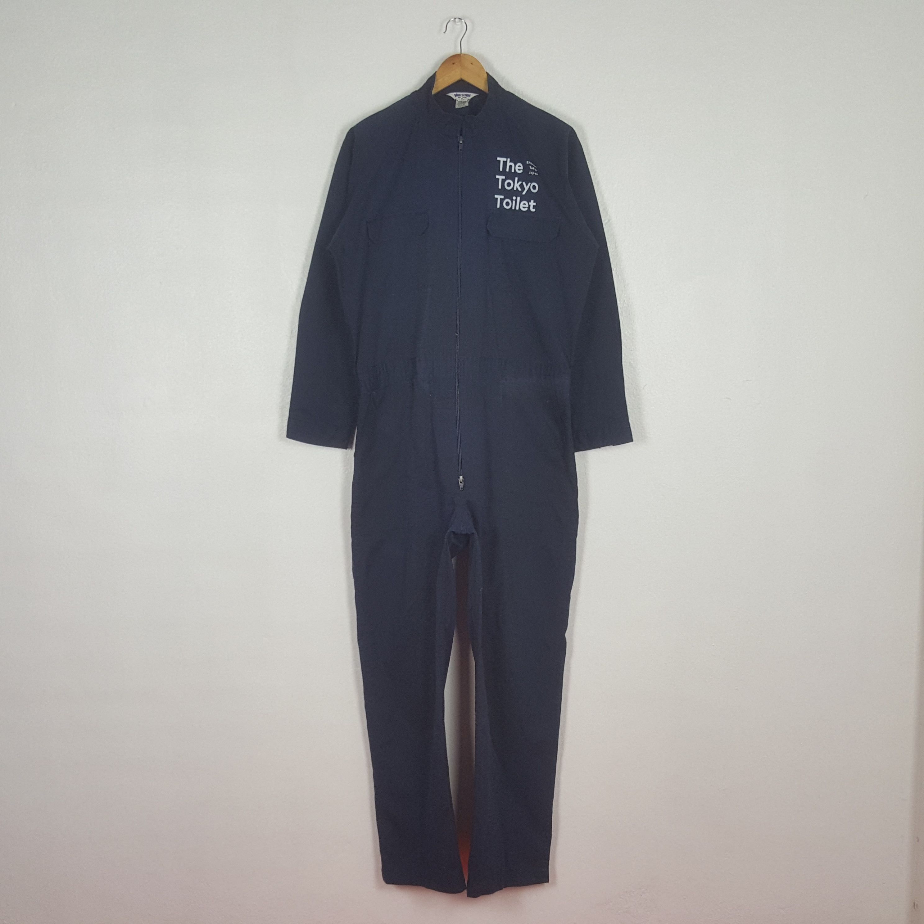Japanese Brand Vintage The Tokyo Toilet Japanese Coverall Jacket C309N1 Size US M / EU 48-50 / 2 - 4 Thumbnail