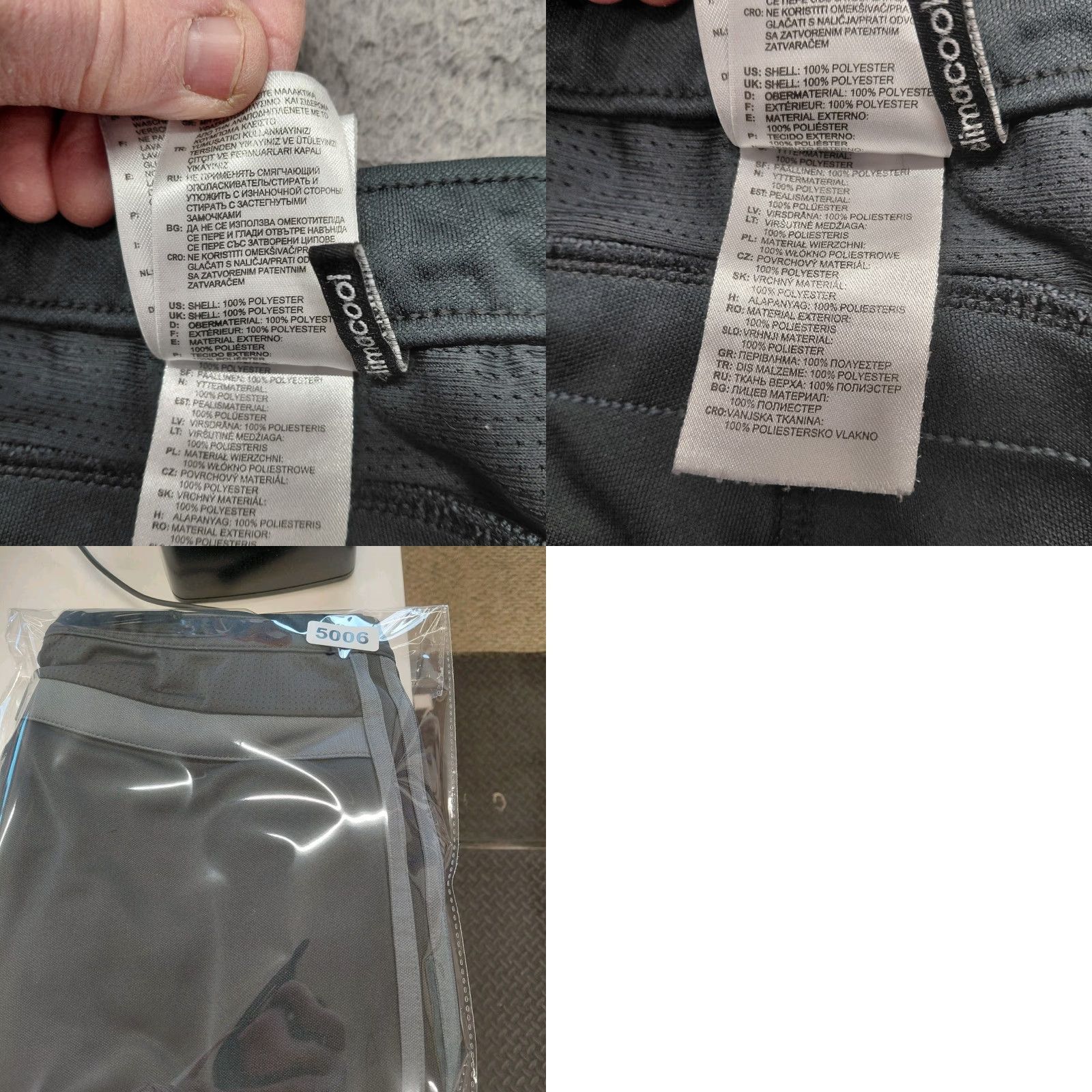 Adidas Adidas Track Pants Women M Gray Climacool Sweatpants 3 Striped Logo Women Size 32" / US 10 / IT 46 - 10 Thumbnail