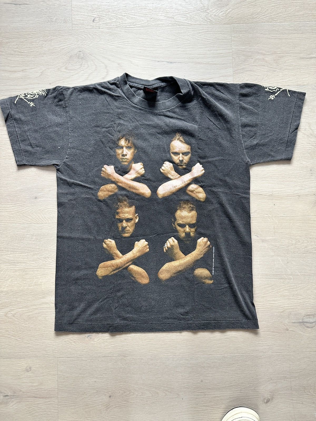 Band Tees × Vintage Metallica 1992 t shirt brockum birth school death Size US L / EU 52-54 / 3 - 1 Thumbnail