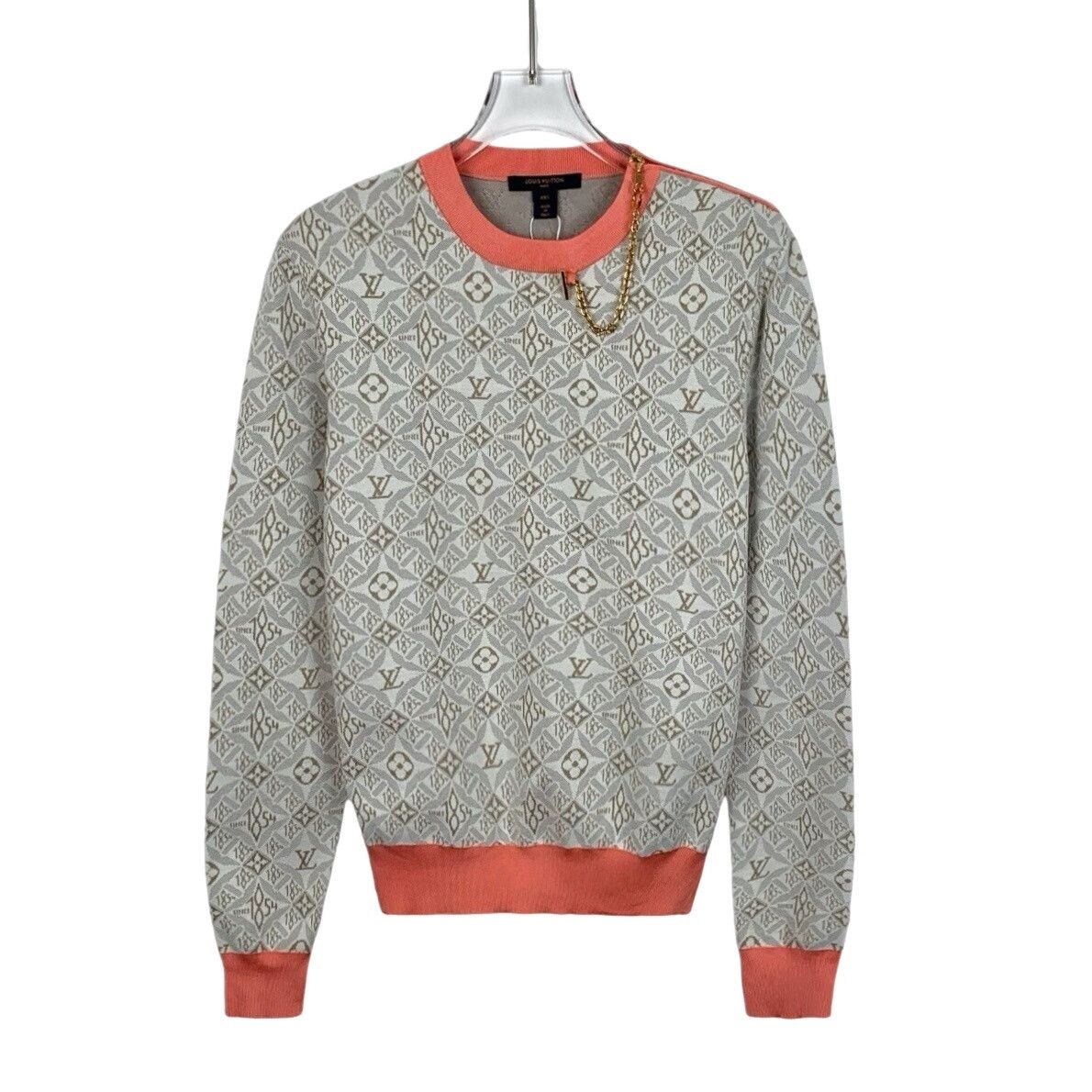 Louis Vuitton Louis Vuitton Since 1854 Jacquard Sweater XXS Size XXS / US 00 / IT 34 - 1 Thumbnail