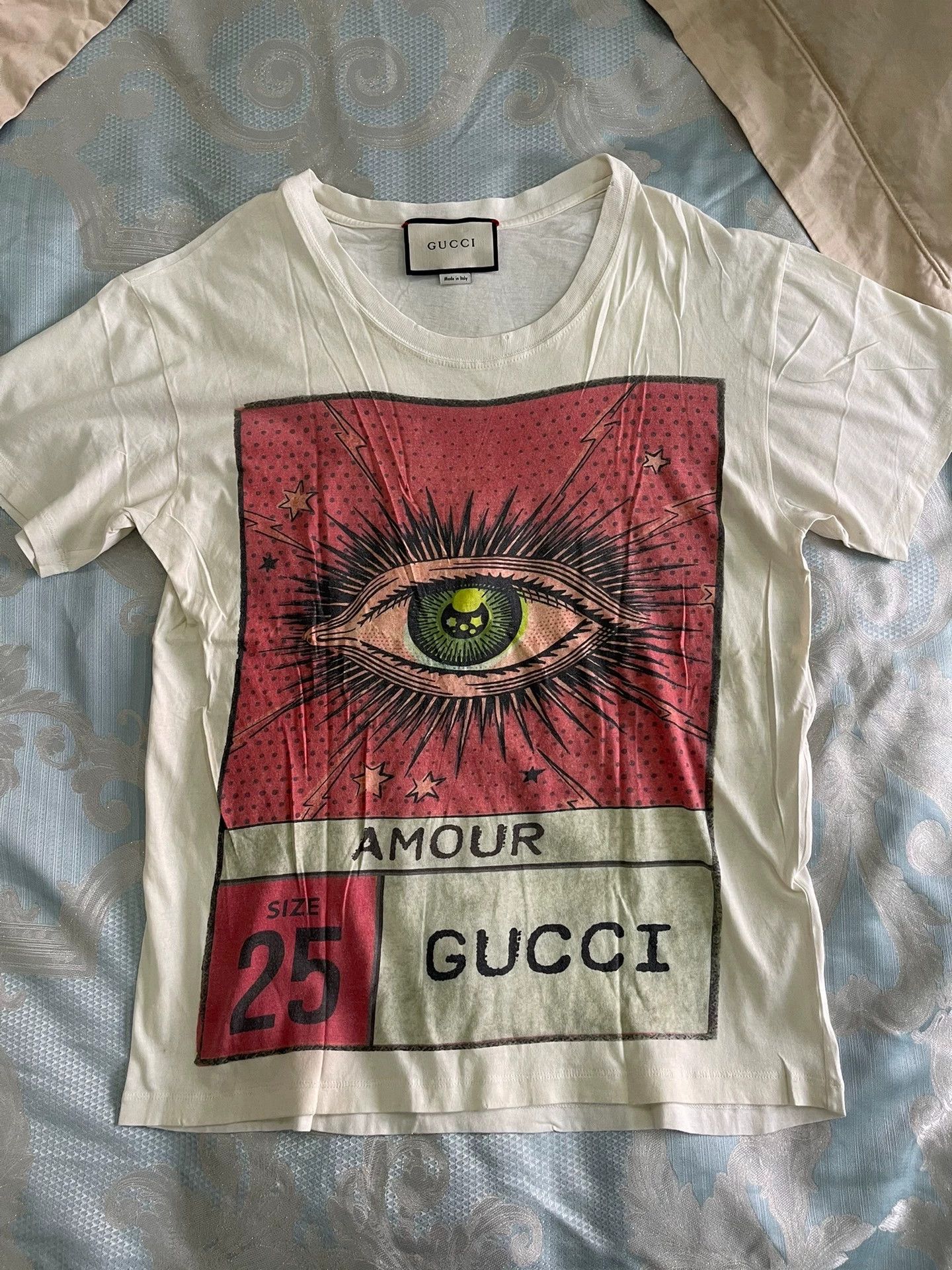 Gucci Gucci Classic Logo T-Shirt XS Oversized Bright Size US XS / EU 42 / 0 - 1 Thumbnail
