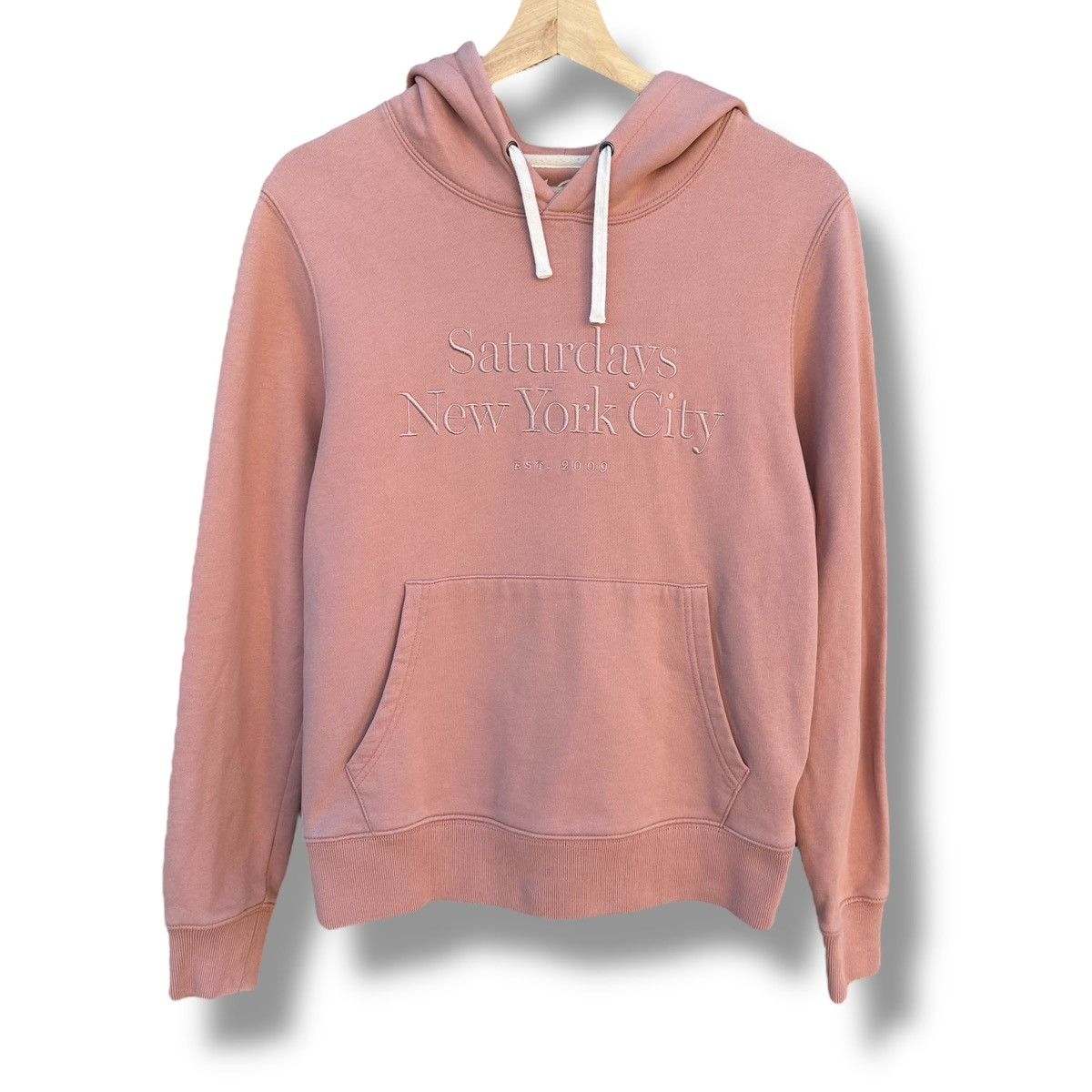 Saturdays NYC Saturdays NYC Ditch Miller Standard Embroidered Hoodie Pink Size US XS / EU 42 / 0 - 1 Thumbnail