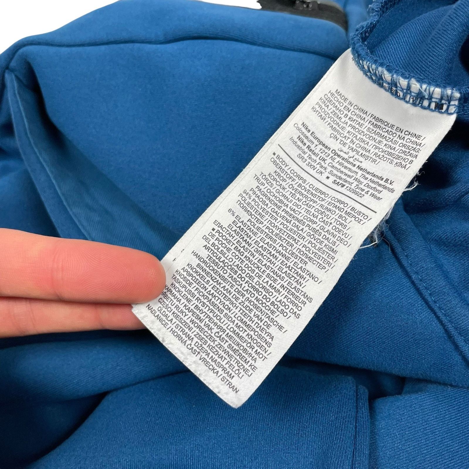 Nike Nike Sportswear Tech Fleece Men's Blue Joggers Pant Small Size US 30 / EU 46 - 11 Thumbnail