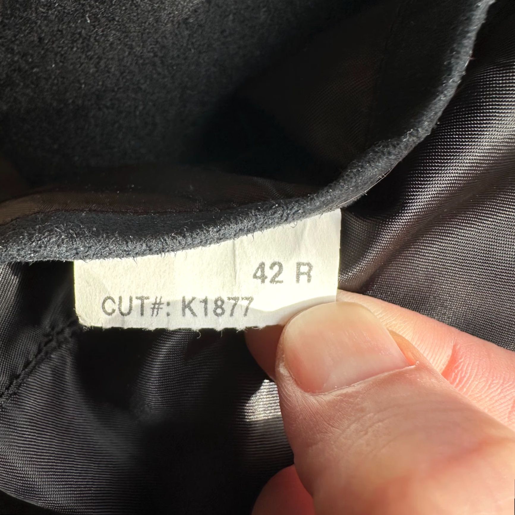 CLOSED Mens Wool Coat 42 Regular Button Close Black Point Collar Pockets Jacket Size US XS / EU 42 / 0 - 4 Thumbnail