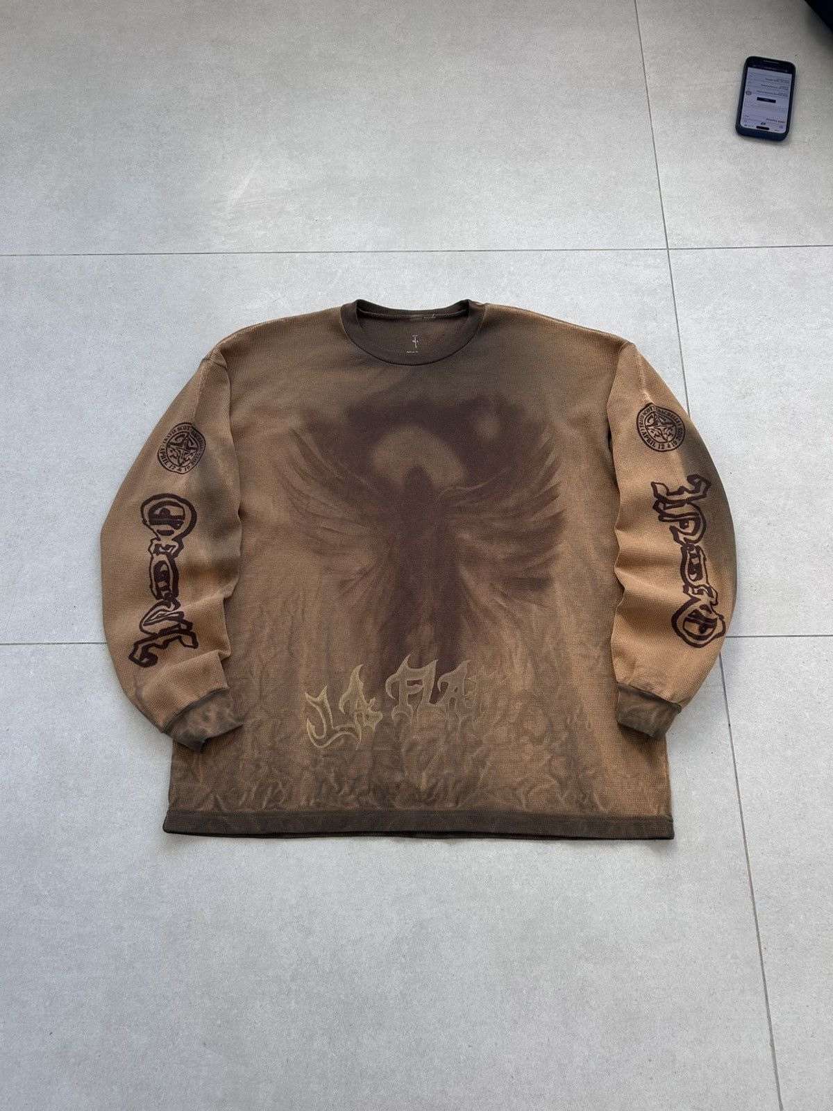 Travis Scott Travis Scott Coachella 2025 Brown Thermal Size US L / EU 52-54 / 3 - 1 Thumbnail