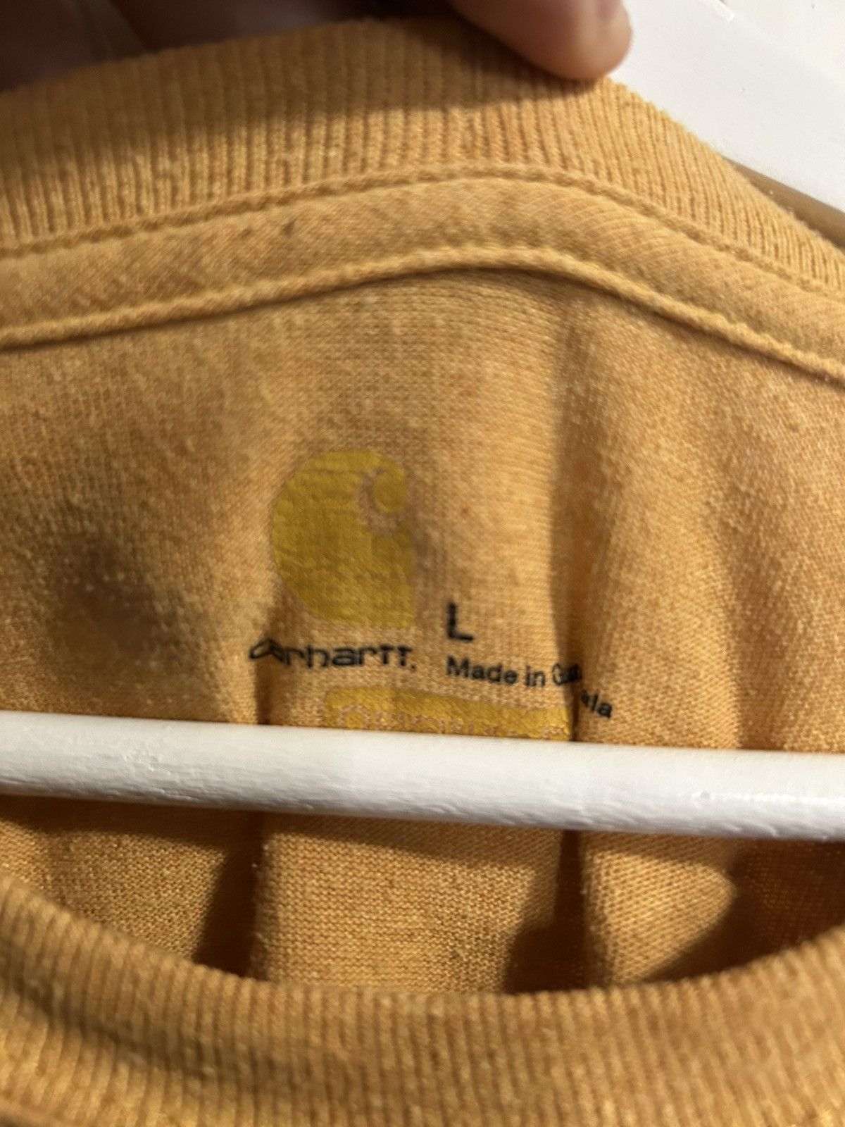 Carhartt Carhartt Work Shirt XL - Yellow Size US XL / EU 56 / 4 - 2 Thumbnail