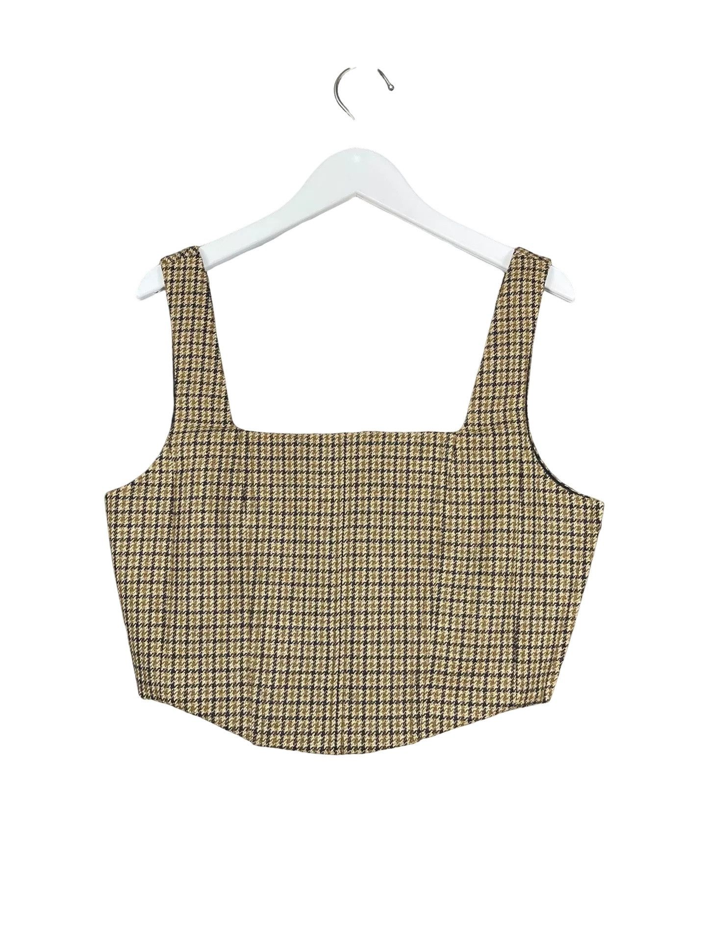 Celine Celine Houndstooth Top Size 38 Size S / US 4 / IT 40 - 1 Thumbnail